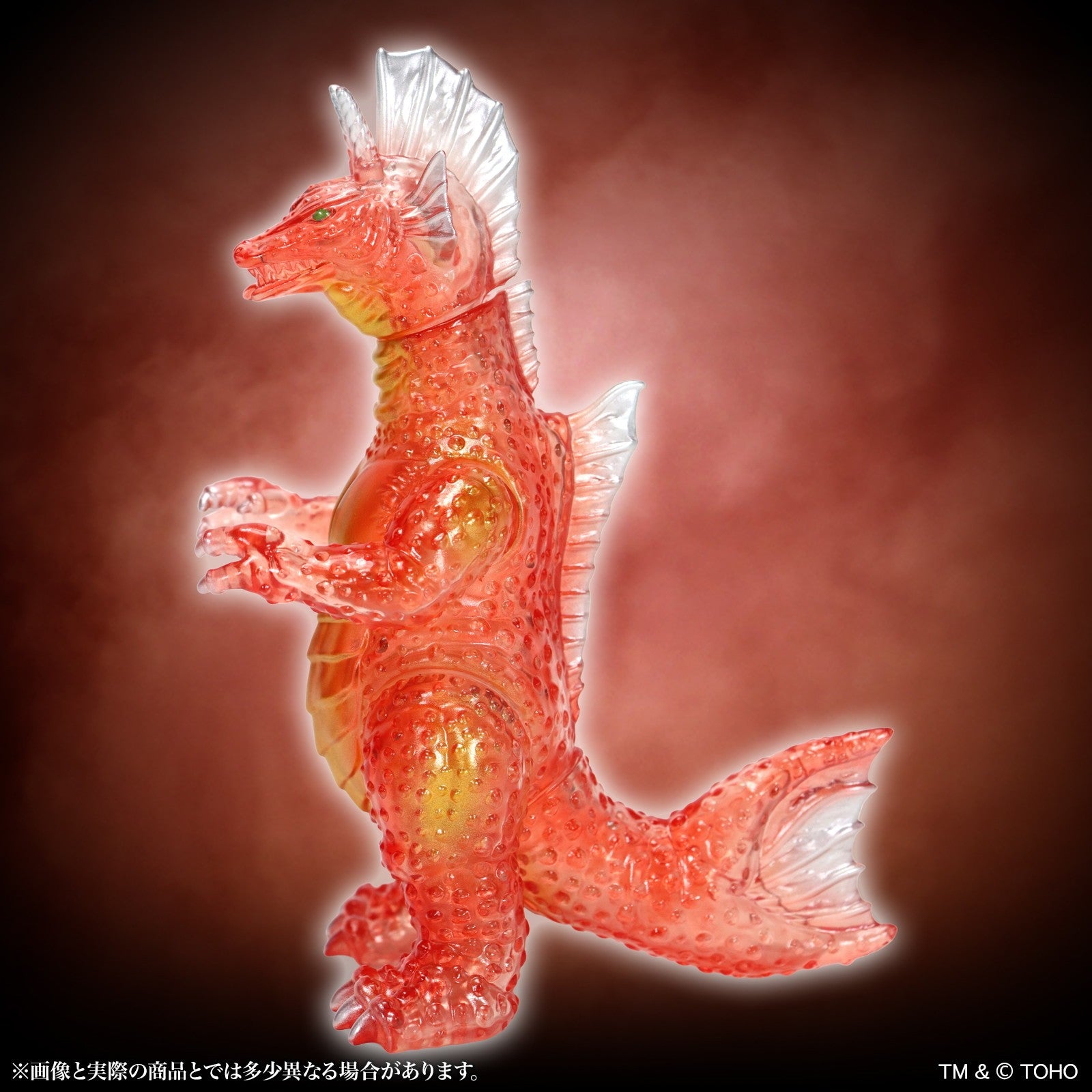 【予約安心出荷】[SFT] MSS(ミドルサイズシリーズ) ゴジラEX 第17弾 チタノザウルス クリアレッドVer. メカゴジラの逆襲 完成品 ソフビフィギュア CCP(2026年10月)