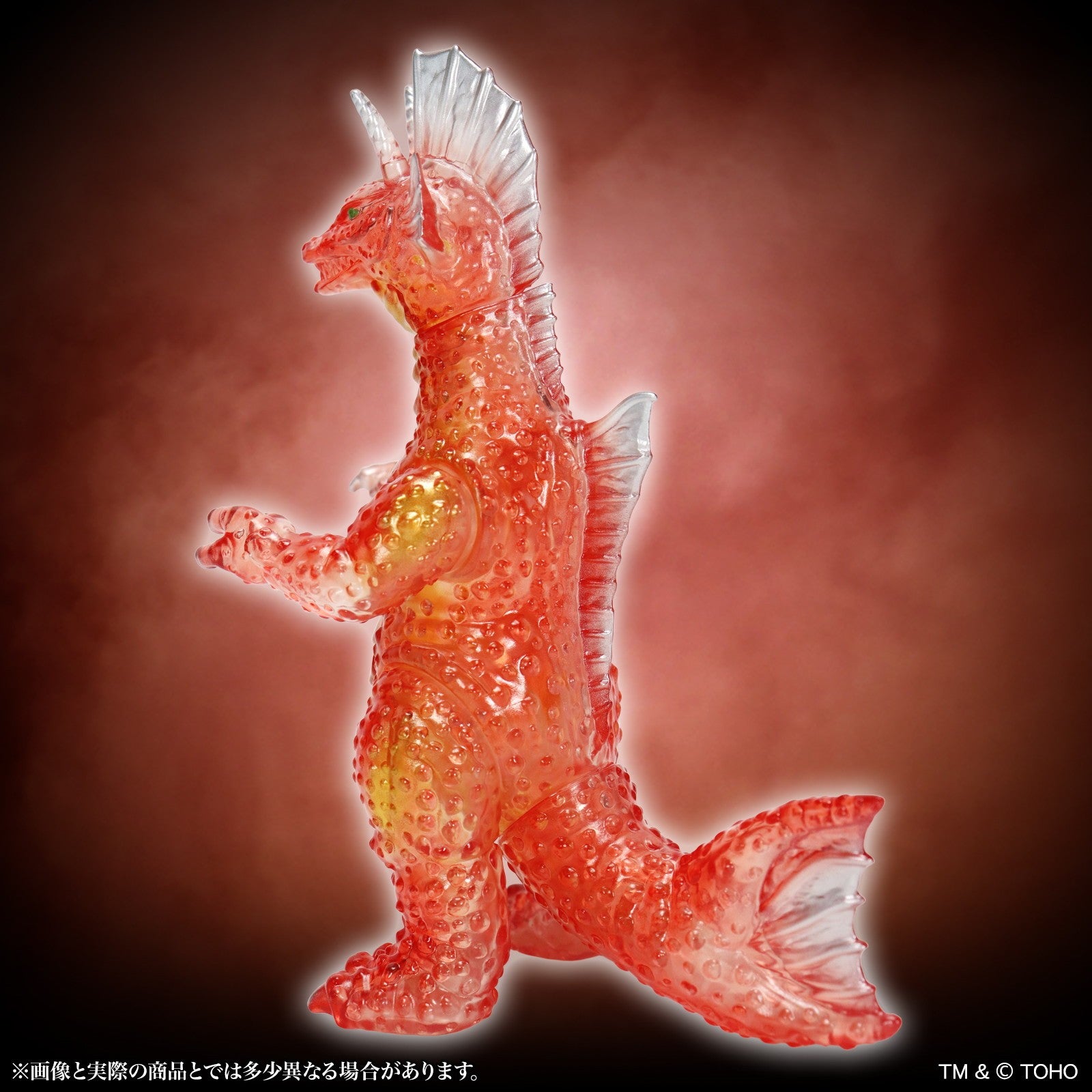 【予約安心出荷】[SFT] MSS(ミドルサイズシリーズ) ゴジラEX 第17弾 チタノザウルス クリアレッドVer. メカゴジラの逆襲 完成品 ソフビフィギュア CCP(2026年10月)