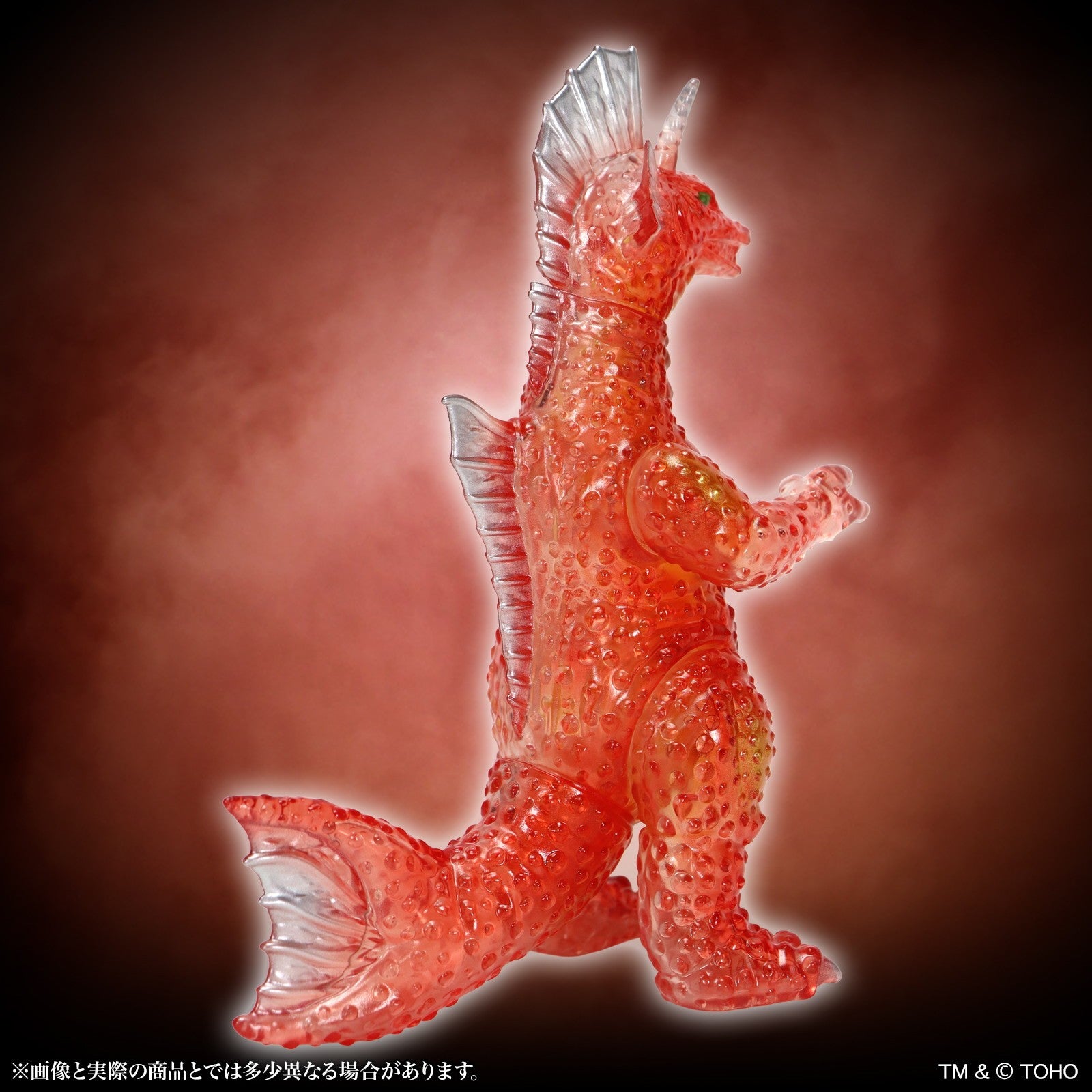 【予約安心出荷】[SFT] MSS(ミドルサイズシリーズ) ゴジラEX 第17弾 チタノザウルス クリアレッドVer. メカゴジラの逆襲 完成品 ソフビフィギュア CCP(2026年10月)