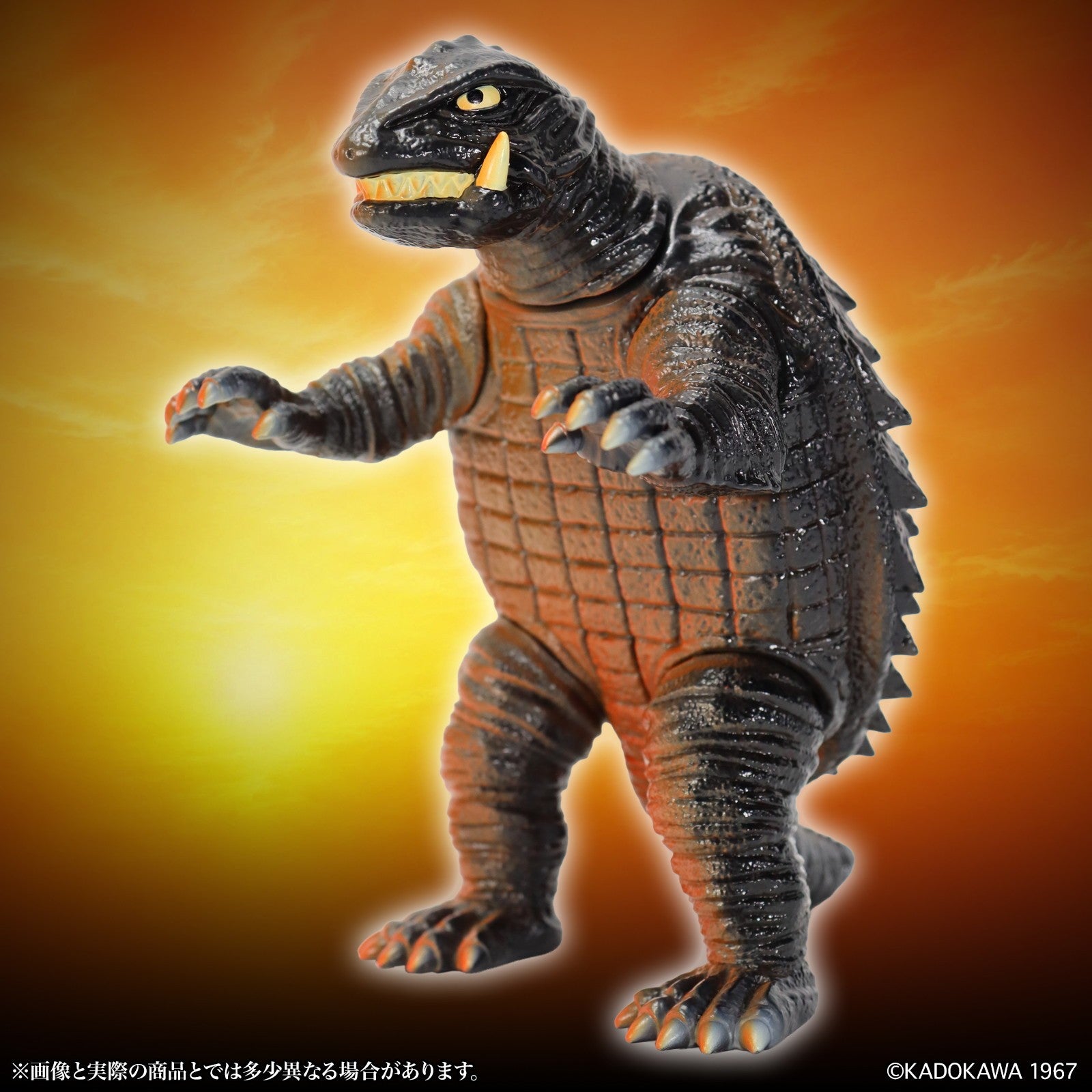 【予約安心出荷】[SFT] MSS(ミドルサイズシリーズ) ガメラ 第13弾 ガメラ(1967)曙光決戦 Ver. 大怪獣空中戦 ガメラ対ギャオス 完成品 ソフビフィギュア CCP(2026年10月)