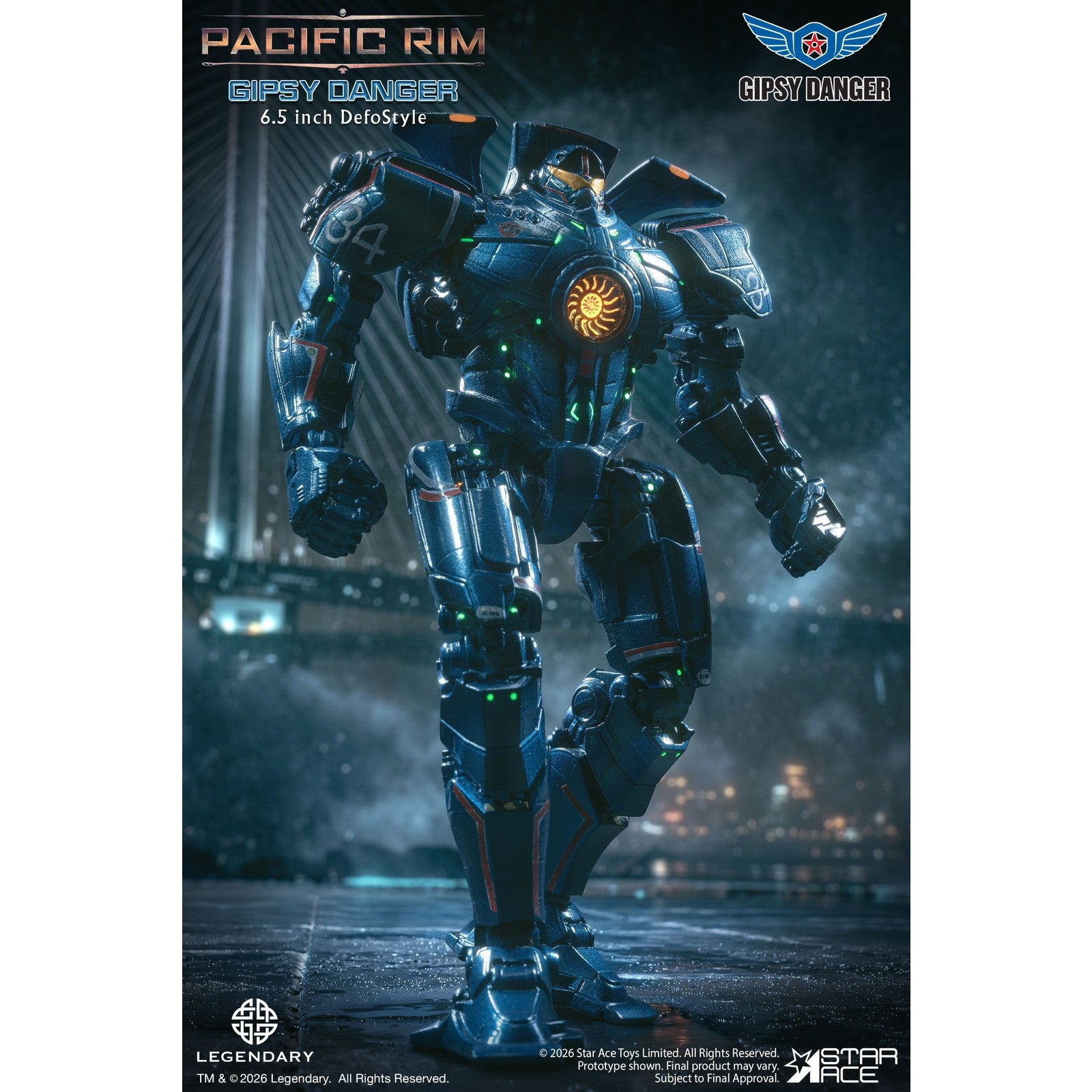 【予約安心出荷】[SFT] デフォスタイル ジプシー・デンジャー パシフィック・リム 完成品 ソフビフィギュア スターエーストイズ/エクスプラス(2026年11月)