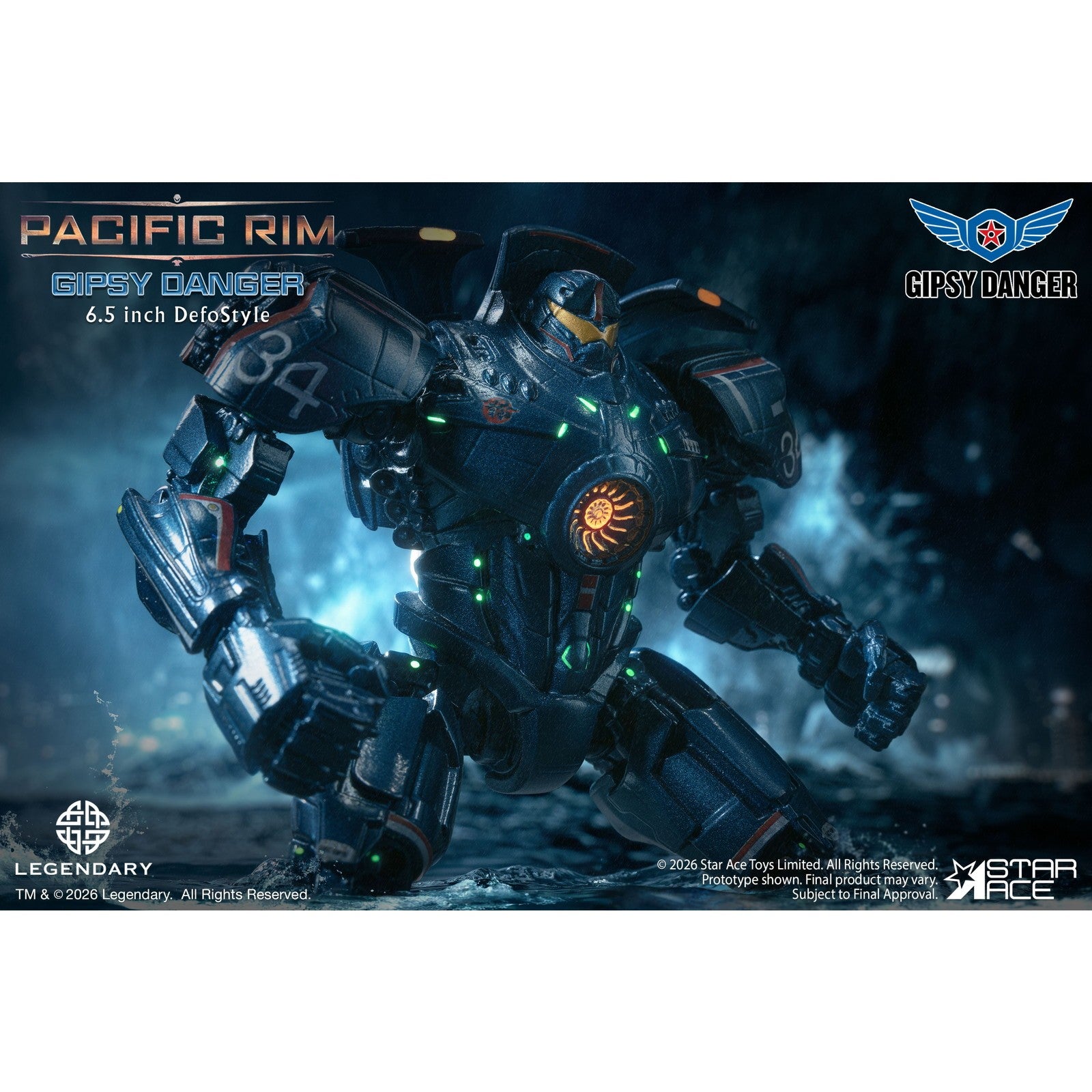 【予約安心出荷】[SFT] デフォスタイル ジプシー・デンジャー パシフィック・リム 完成品 ソフビフィギュア スターエーストイズ/エクスプラス(2026年11月)
