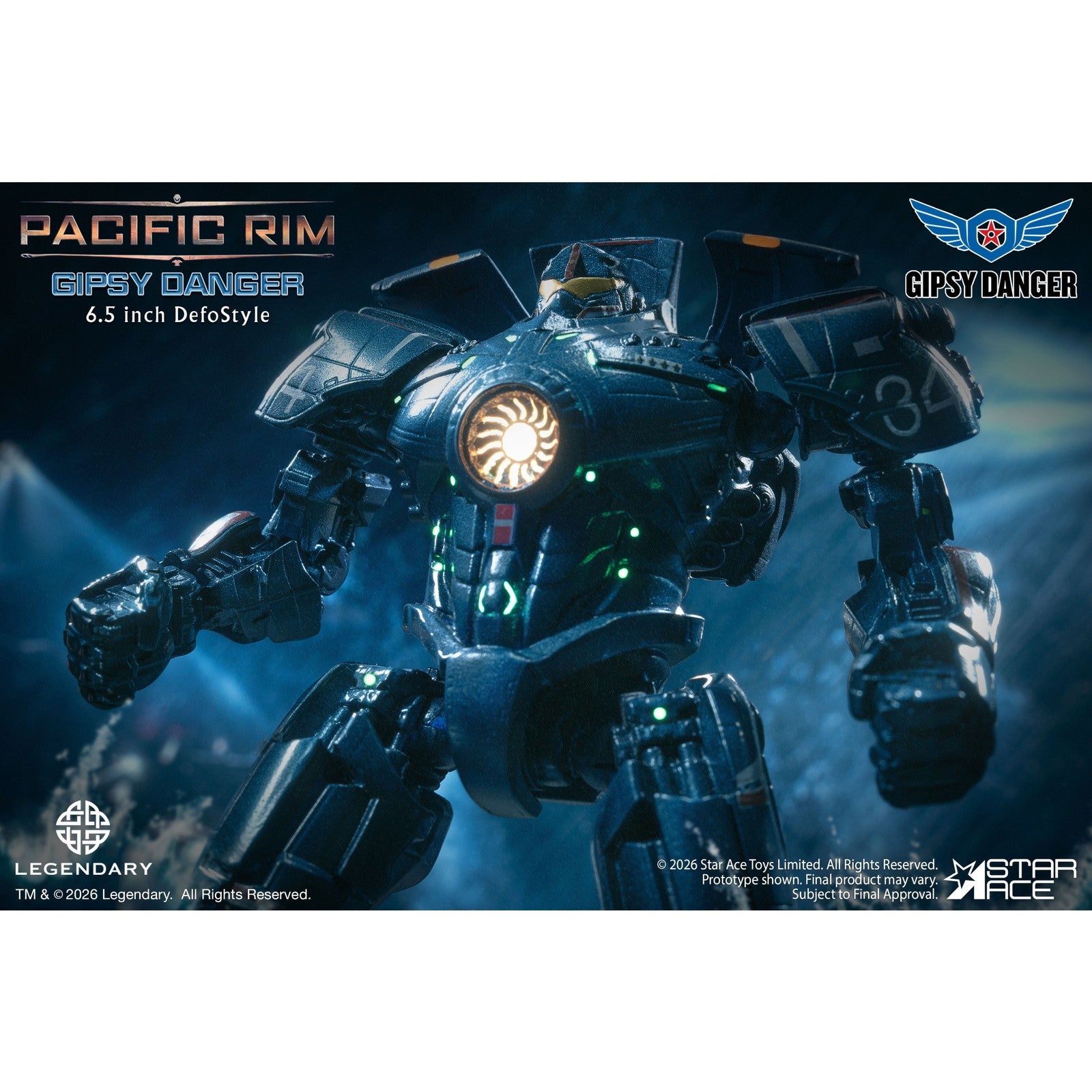【予約安心出荷】[SFT] デフォスタイル ジプシー・デンジャー パシフィック・リム 完成品 ソフビフィギュア スターエーストイズ/エクスプラス(2026年11月)