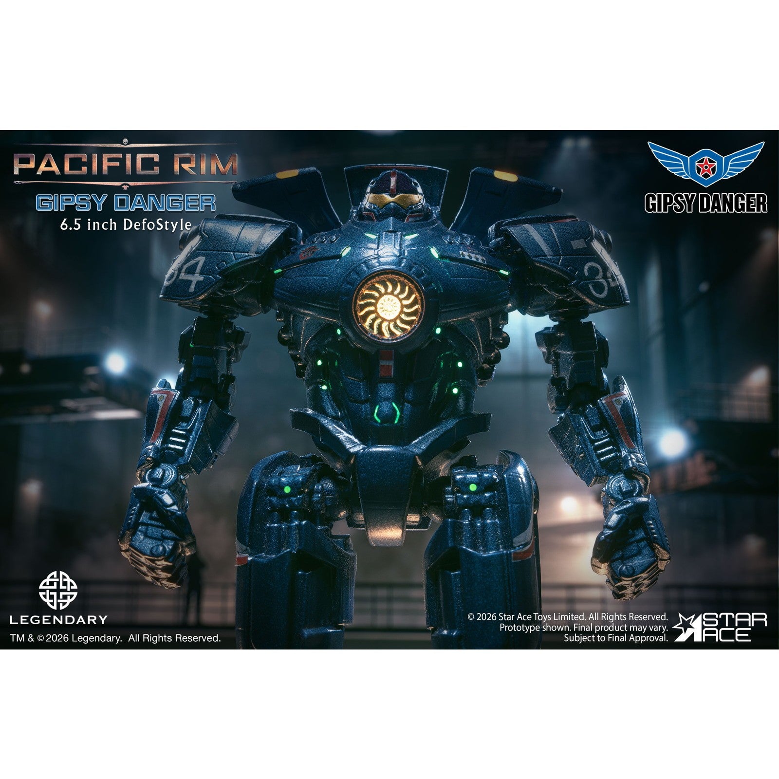 【予約安心出荷】[SFT] デフォスタイル ジプシー・デンジャー デラックスVer. パシフィック・リム 完成品 ソフビフィギュア スターエーストイズ/エクスプラス(2026年11月)