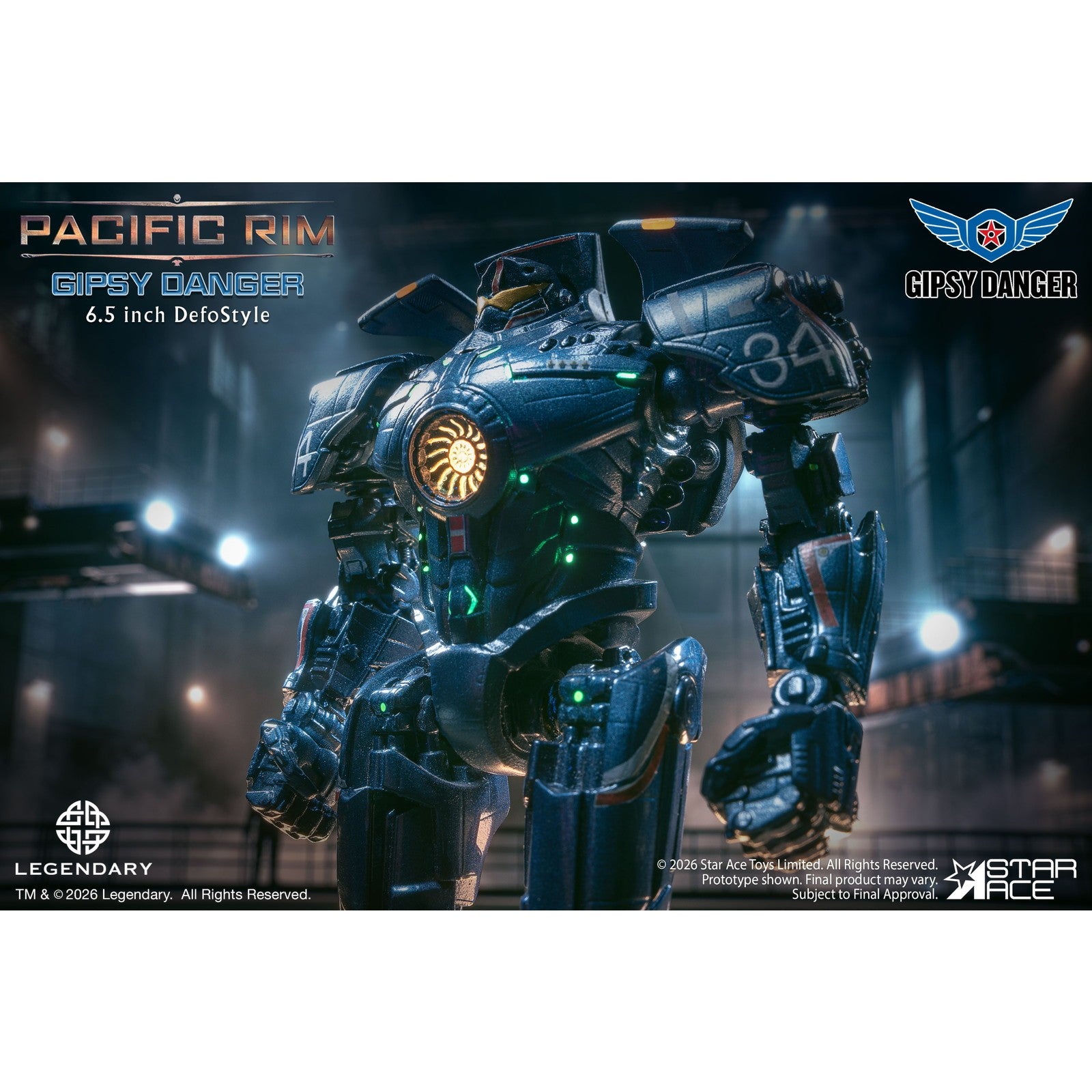 【予約安心出荷】[SFT] デフォスタイル ジプシー・デンジャー デラックスVer. パシフィック・リム 完成品 ソフビフィギュア スターエーストイズ/エクスプラス(2026年11月)
