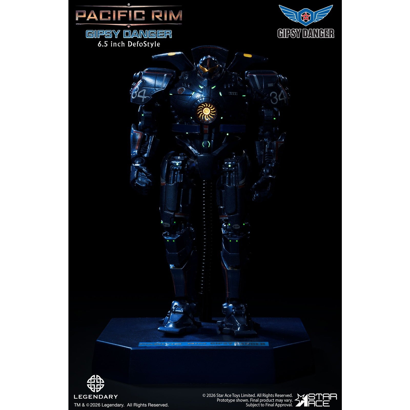 【予約安心出荷】[SFT] デフォスタイル ジプシー・デンジャー&チェルノ・アルファ ツインパック パシフィック・リム 完成品 ソフビフィギュア スターエーストイズ/エクスプラス(2026年11月)