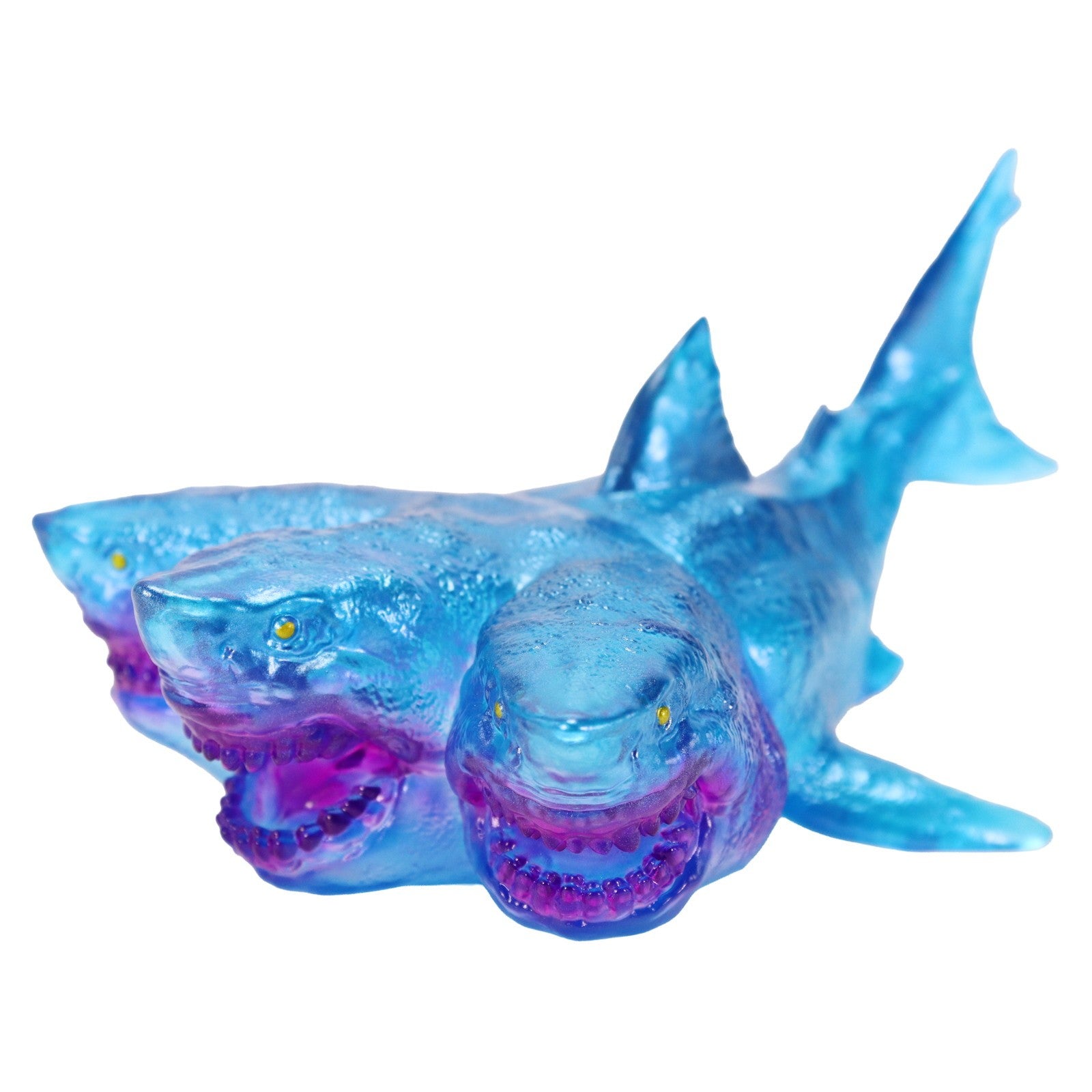 【予約安心出荷】[SFT] MSS(ミドルサイズシリーズ) トリプルヘッド・ジョーズ Deep sea クリア Ver. 完成品 ソフビフィギュア CCP(2026年12月)