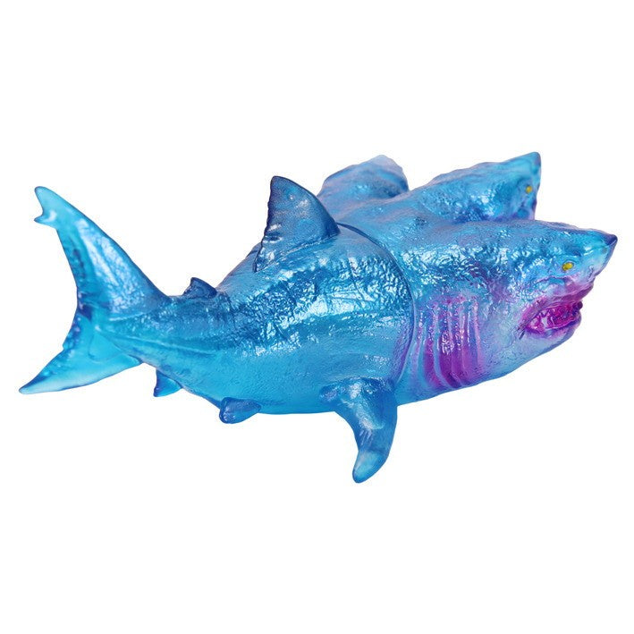 【予約安心出荷】[SFT] MSS(ミドルサイズシリーズ) トリプルヘッド・ジョーズ Deep sea クリア Ver. 完成品 ソフビフィギュア CCP(2026年12月)