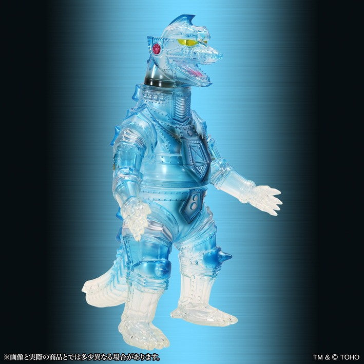 【予約安心出荷】[SFT] BIGレトロソフビシリーズ メカゴジラ(1975)咆哮 クリアブルーVer. メカゴジラの逆襲 完成品 ソフビフィギュア CCP(2026年11月)