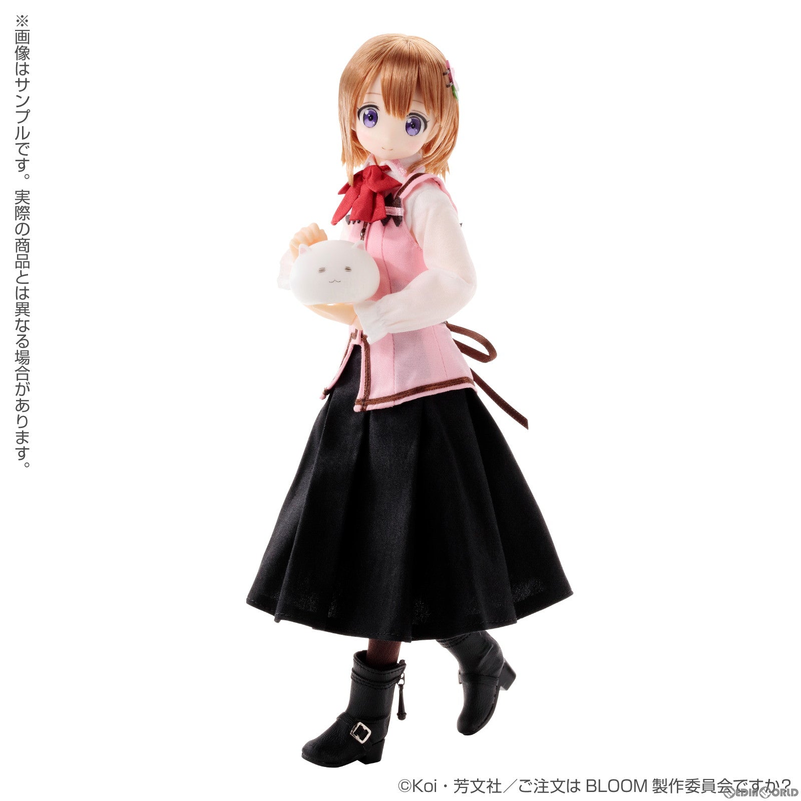 【中古即納】[DOL] ピュアニーモキャラクターシリーズ No.142 ココア ご注文はうさぎですか～ BLOOM(ブルーム) 1/6 完成品 ドール(PND142-GBC) アゾン(20221030)