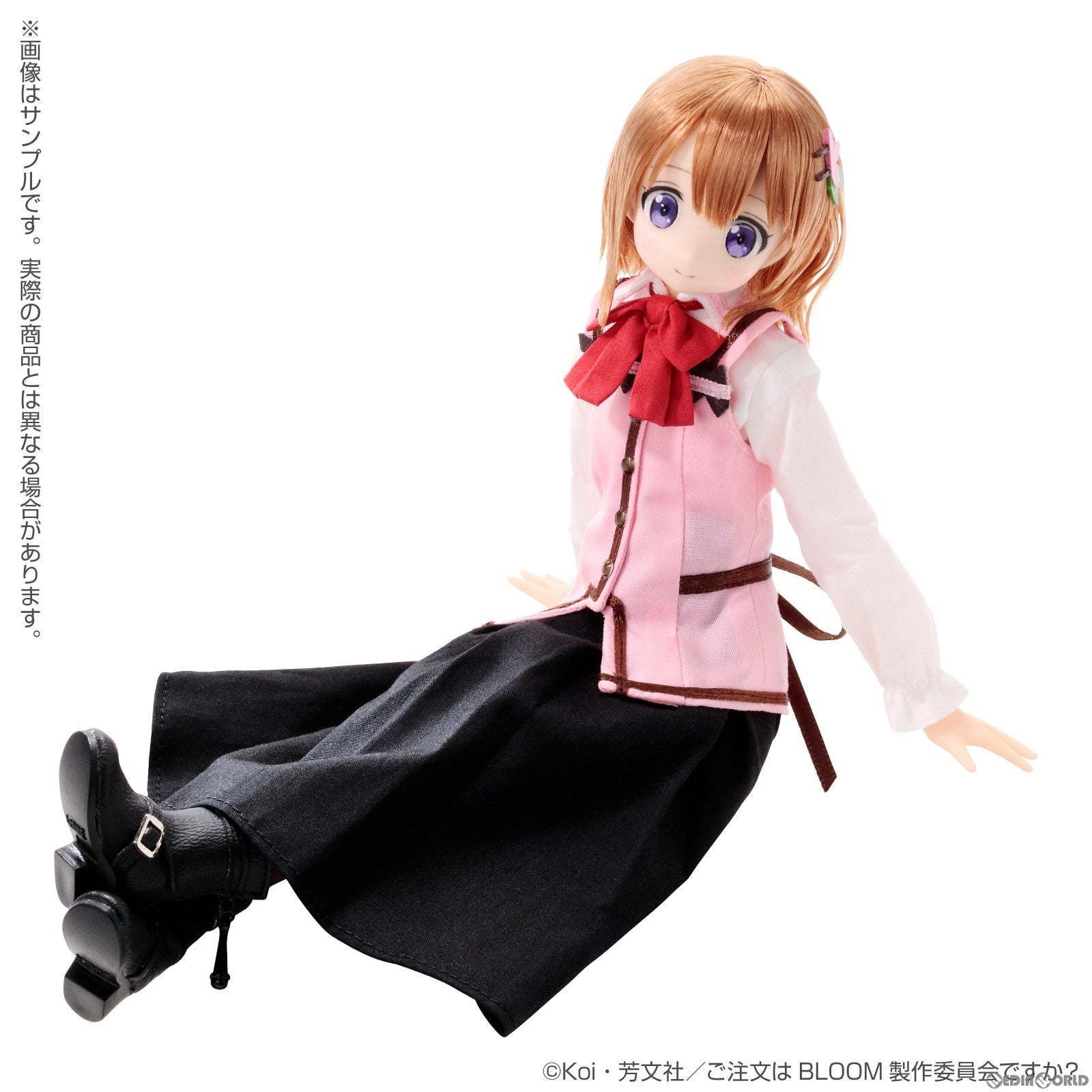 【中古即納】[DOL] ピュアニーモキャラクターシリーズ No.142 ココア ご注文はうさぎですか～ BLOOM(ブルーム) 1/6 完成品 ドール(PND142-GBC) アゾン(20221030)