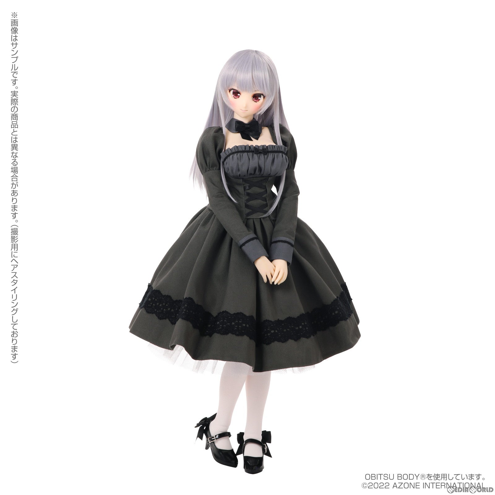 【新品即納】[DOL] Iris Collect(アイリス コレクト) レイラ/もふもふカフェへようこそ♪(満月のオオカミメイドver.) 1/3 完成品 ドール(AOD524-RMG) アゾン(20230326)