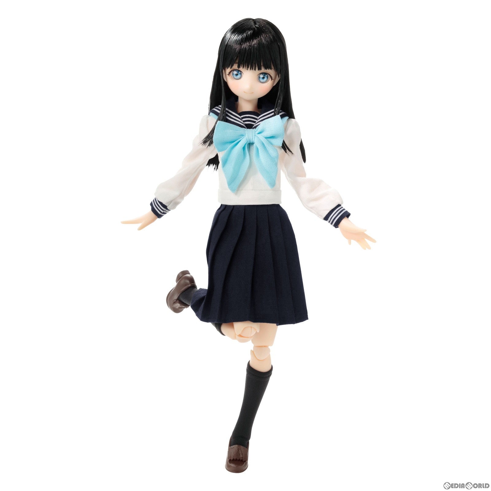 【中古即納】[DOL] ピュアニーモキャラクターシリーズ No.146 明日小路(あけびこみち) 通常版 明日ちゃんのセーラー服 1/6 完成品 ドール(PND146-ASN) アゾン(20230520)