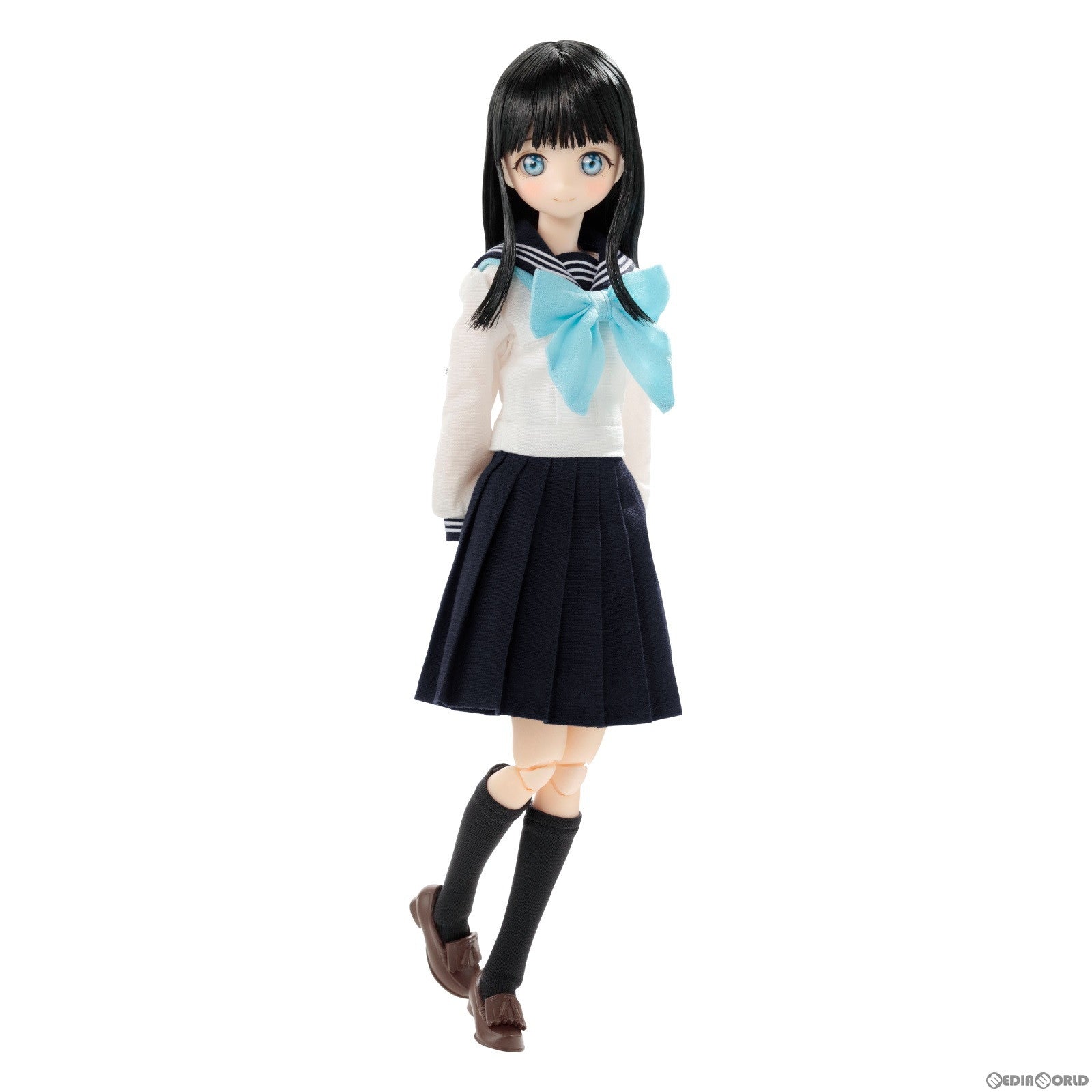 【中古即納】[DOL] ピュアニーモキャラクターシリーズ No.146-DX 明日小路(あけびこみち) DX版 明日ちゃんのセーラー服 1/6 完成品 ドール(PND146-ASD) アゾン(20230520)
