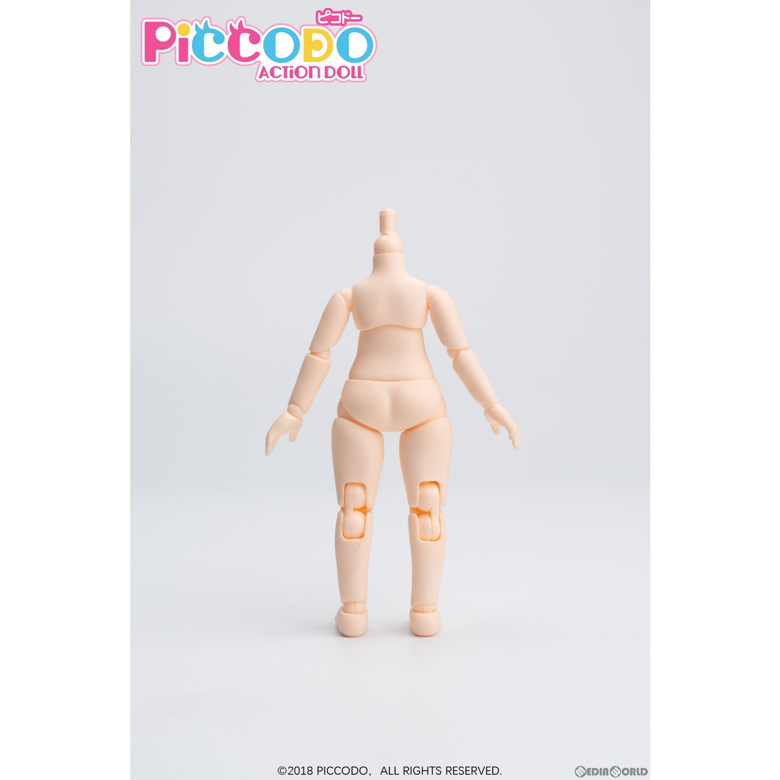 【新品即納】[DOL]PICCODO(ピコドー) BODY8 PLUS デフォルメドールボディ ドールホワイト ドール用素体(PIC-D003D)  GENESIS(ジェネシス)(20221208)