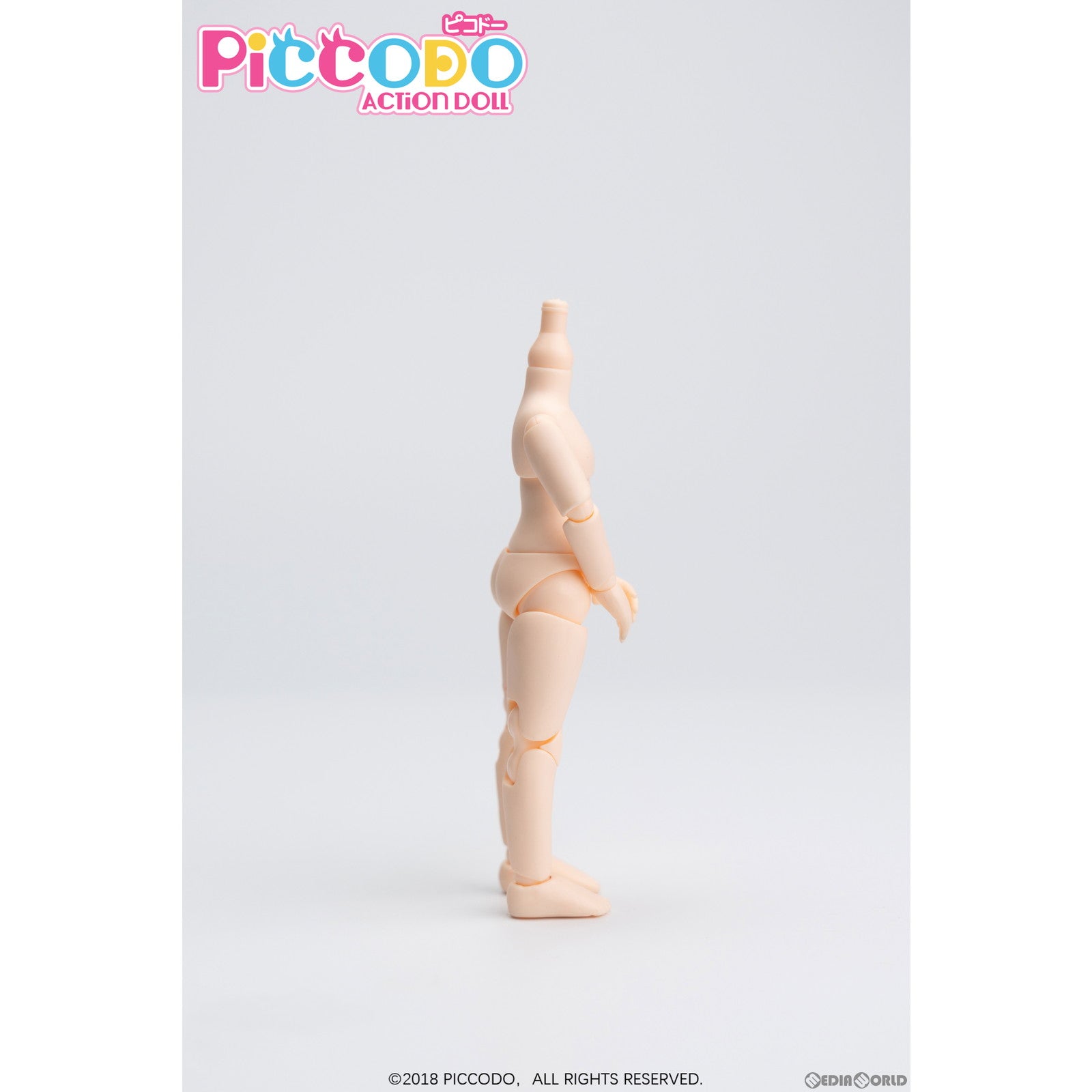 【新品即納】[DOL] PICCODO(ピコドー) BODY8 PLUS デフォルメドールボディ ドールホワイト ドール用素体(PIC-D003D) GENESIS(ジェネシス) (20221208)