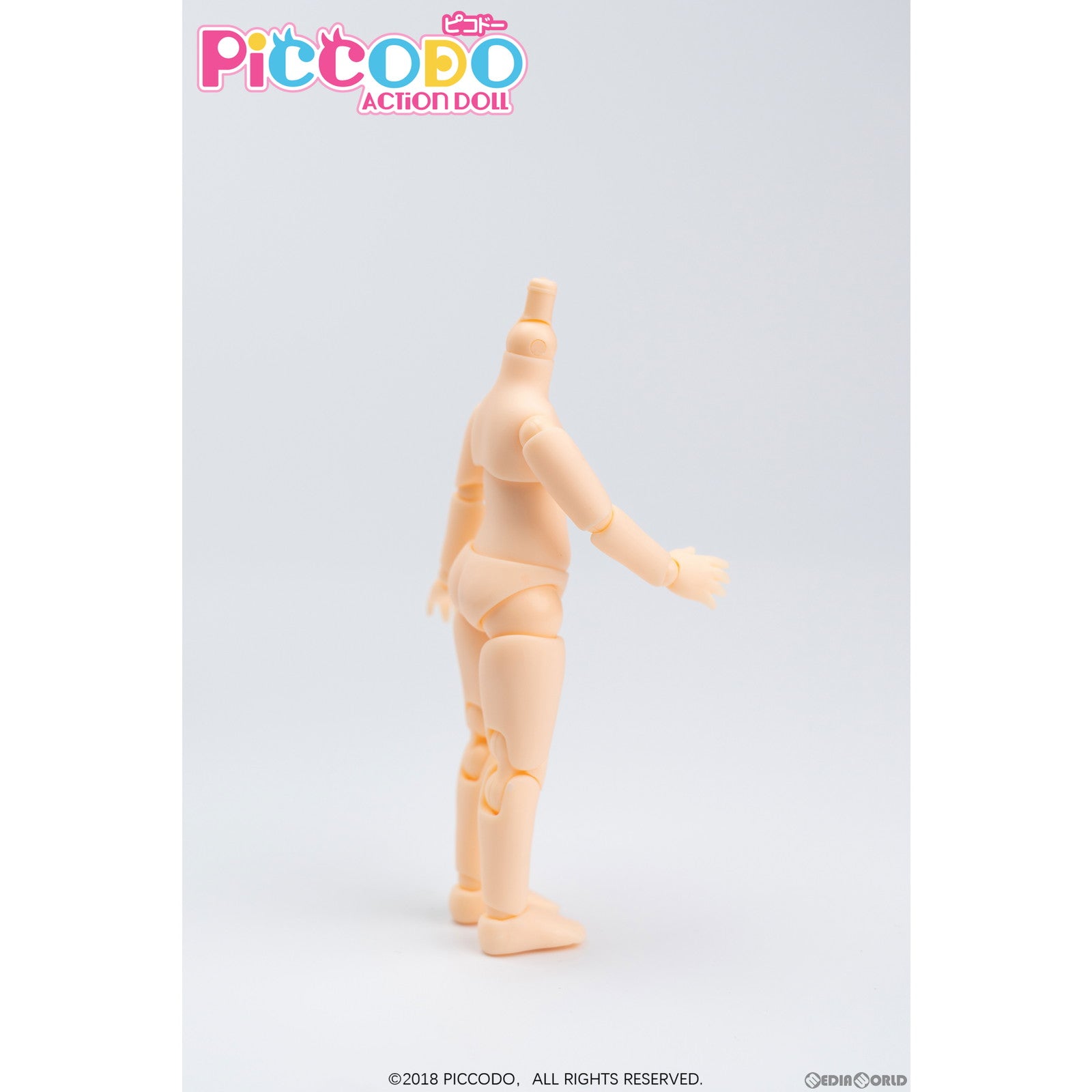 【新品即納】[DOL] PICCODO(ピコドー) BODY8 PLUS デフォルメドールボディ ナチュラル ドール用素体(PIC-D003N) GENESIS(ジェネシス) (20221208)