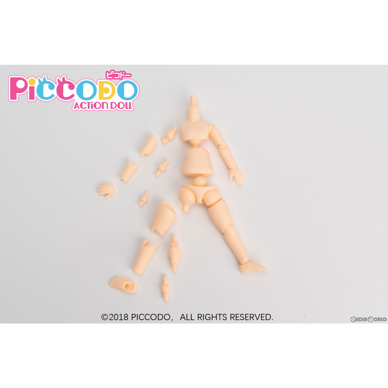 【新品即納】[DOL] PICCODO(ピコドー) BODY8 PLUS デフォルメドールボディ ナチュラル ドール用素体(PIC-D003N) GENESIS(ジェネシス) (20221208)