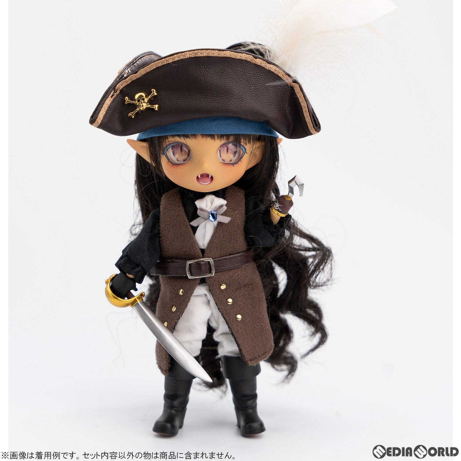 【新品即納】[DOL] PICCODO(ピコドー) ACTION DOLL BODY8 PLUS用海賊風小道具セット 船長Ver. ドール用アクセサリ GENESIS(ジェネシス) (20221207)