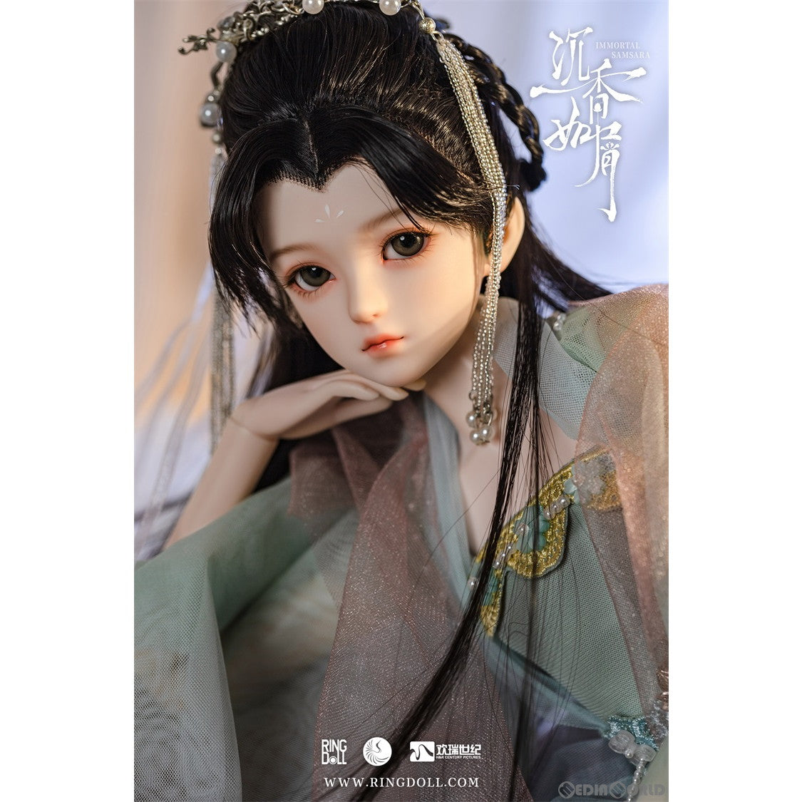 Ringdoll 王珠 ヘッド ドール （Ringdoll Great Mentor Hui – BJDivas）