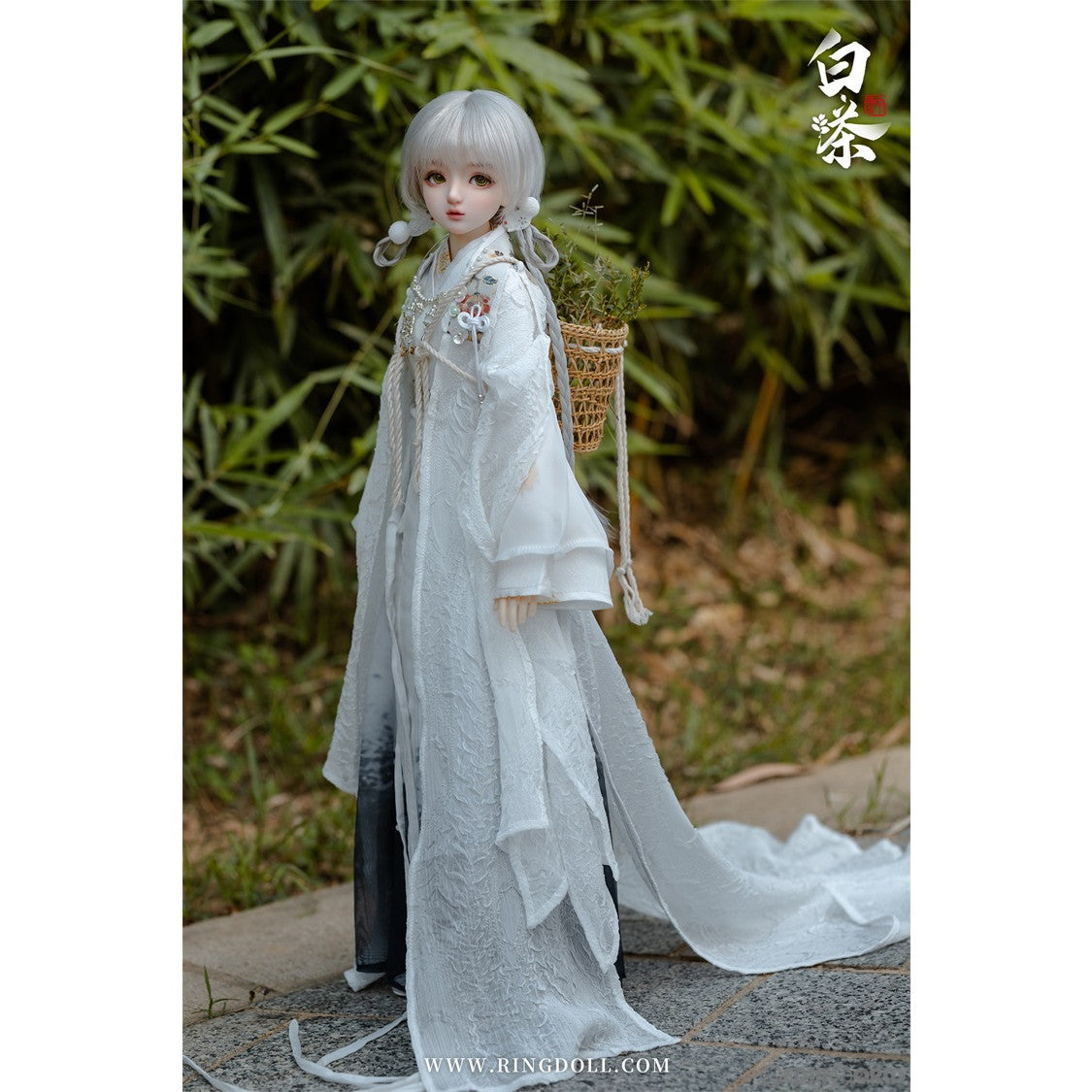 【新品即納】[DOL] 白毫銀針(はくごうぎんしん) 54cmボールジョイントドール(BJD) 1/3 完成品 ドール RingDoll(リングドール) (20230721)