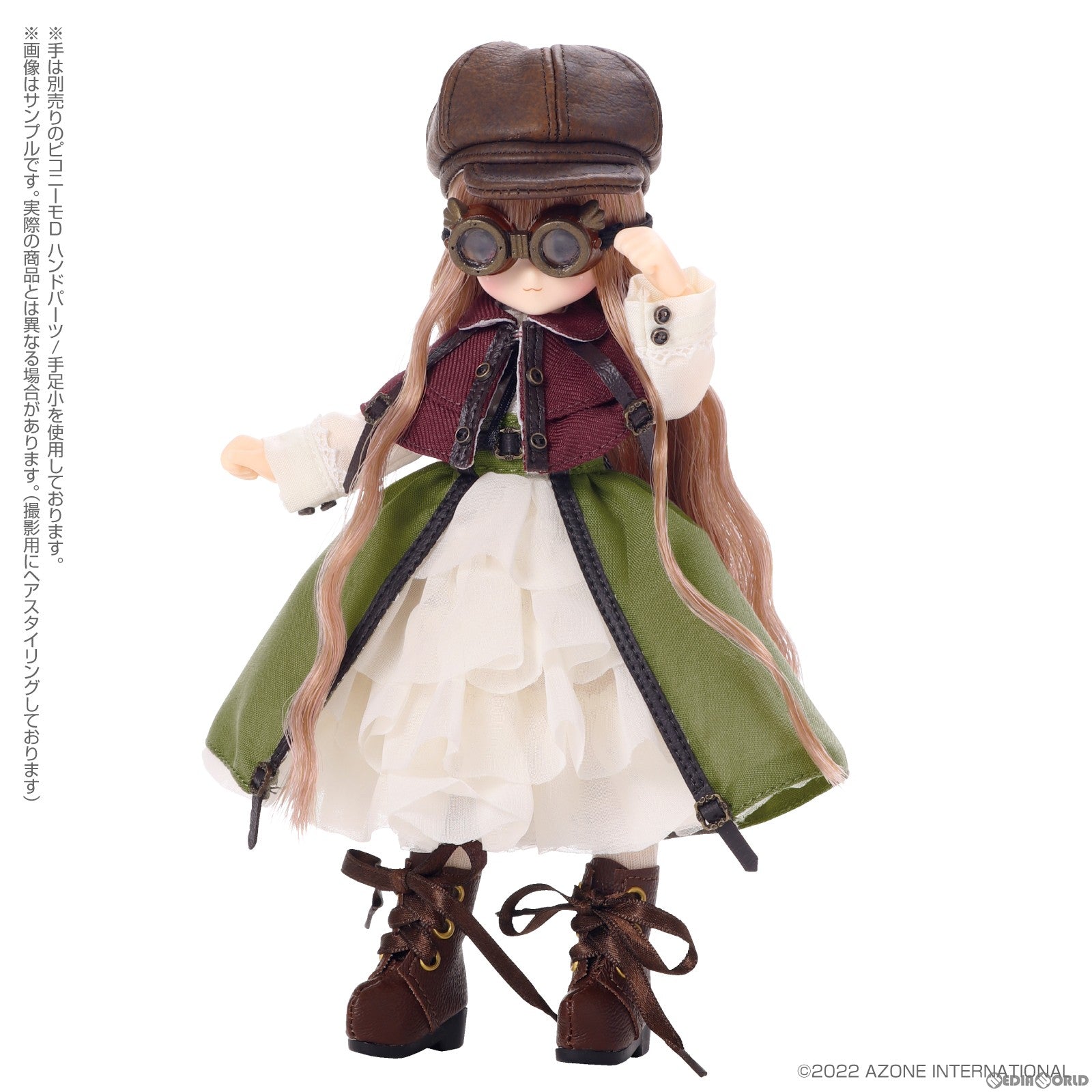 【新品即納】[DOL] Lil' Fairy(リルフェアリー) 〜ちいさなお手伝いさん〜 ネイリー 7th anniv.(むにゅ口ver.) 1/12 完成品 ドール(PID011-NSM) アゾン(20230618)