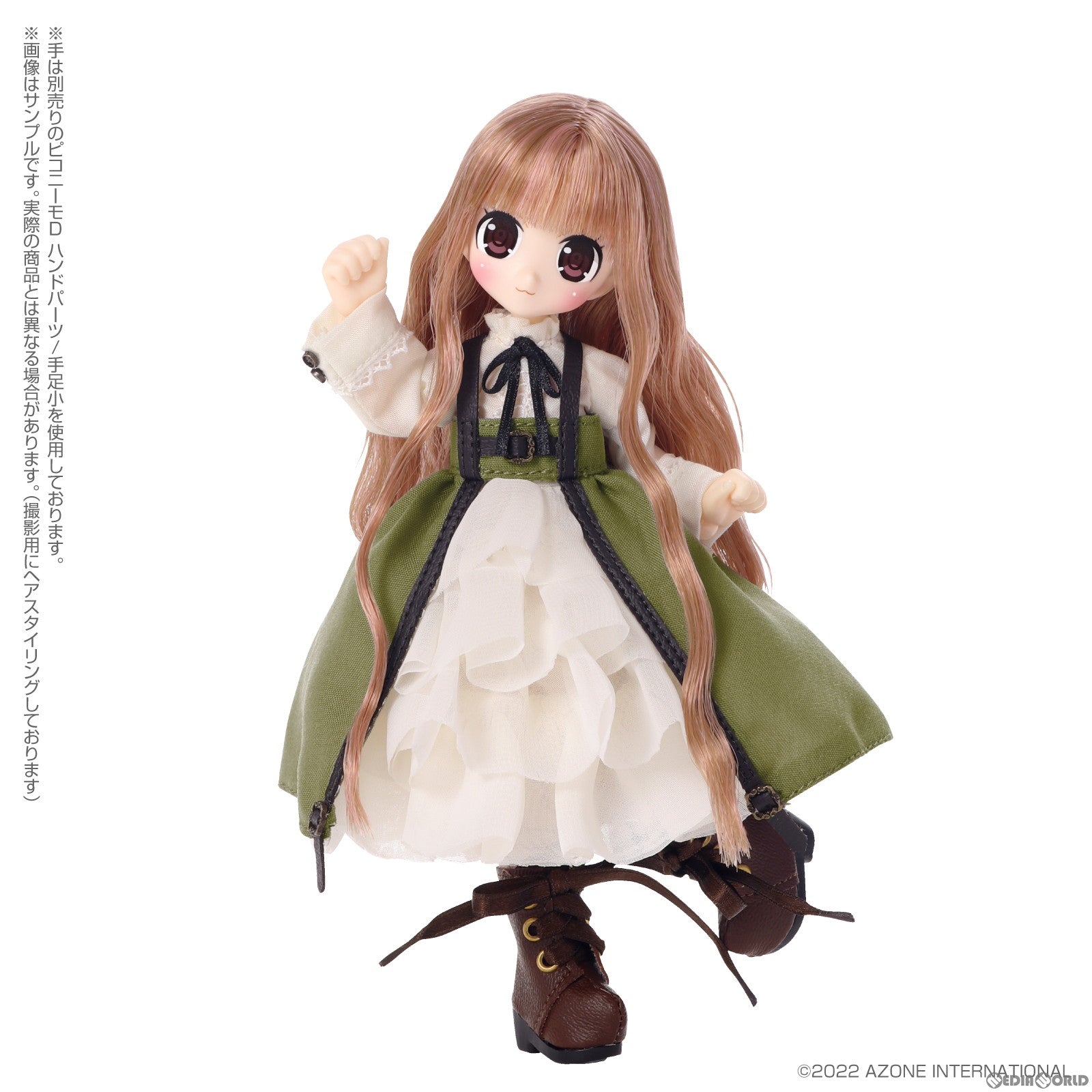 【新品即納】[DOL] Lil' Fairy(リルフェアリー) 〜ちいさなお手伝いさん〜 ネイリー 7th anniv.(むにゅ口ver.) 1/12 完成品 ドール(PID011-NSM) アゾン(20230618)