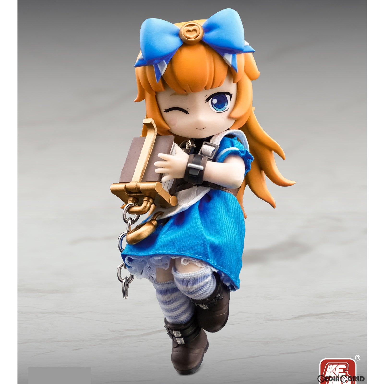 【新品即納】[DOL] KEMO XII DOLL アリス 不思議の国のアリス 完成品 デフォルメアクションドール KEMO(ケモ)(20250531)