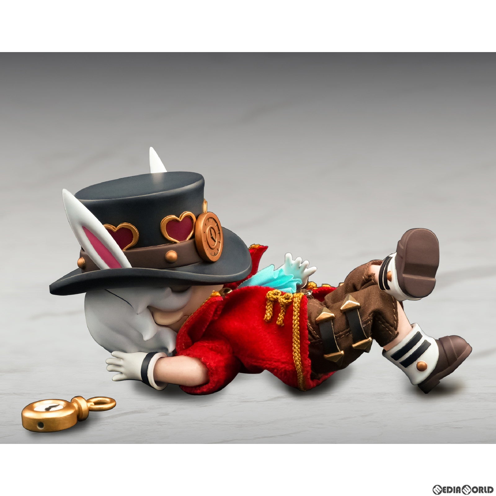 【新品即納】[DOL] KEMO XII DOLL 白ウサギ 不思議の国のアリス 完成品 デフォルメアクションドール KEMO(ケモ)(20250531)