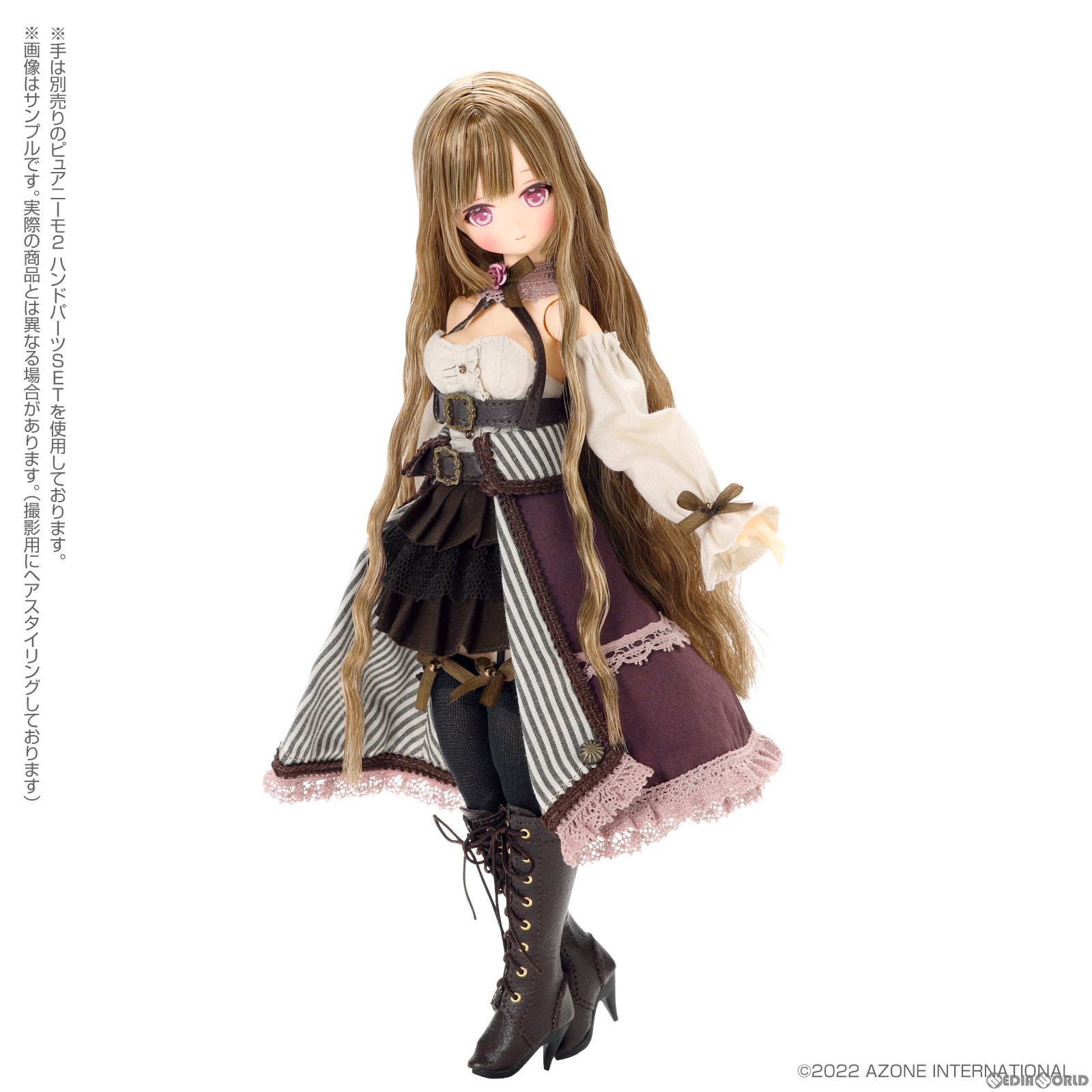 【新品即納】[DOL] Alvastaria(アルヴァスタリア) プリム〜箱入り令嬢のティータイム〜(ピンクローズver.) 1/6 完成品 ドール(POD052-PPK) アゾン(20230630)