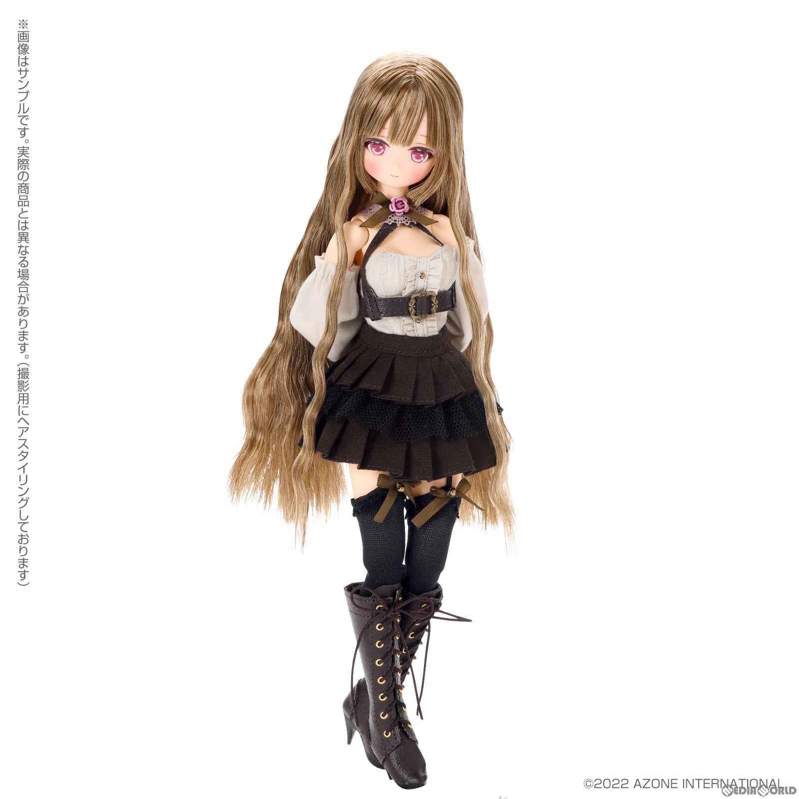 【新品即納】[DOL] Alvastaria(アルヴァスタリア) プリム〜箱入り令嬢のティータイム〜(ピンクローズver.) 1/6 完成品 ドール(POD052-PPK) アゾン(20230630)
