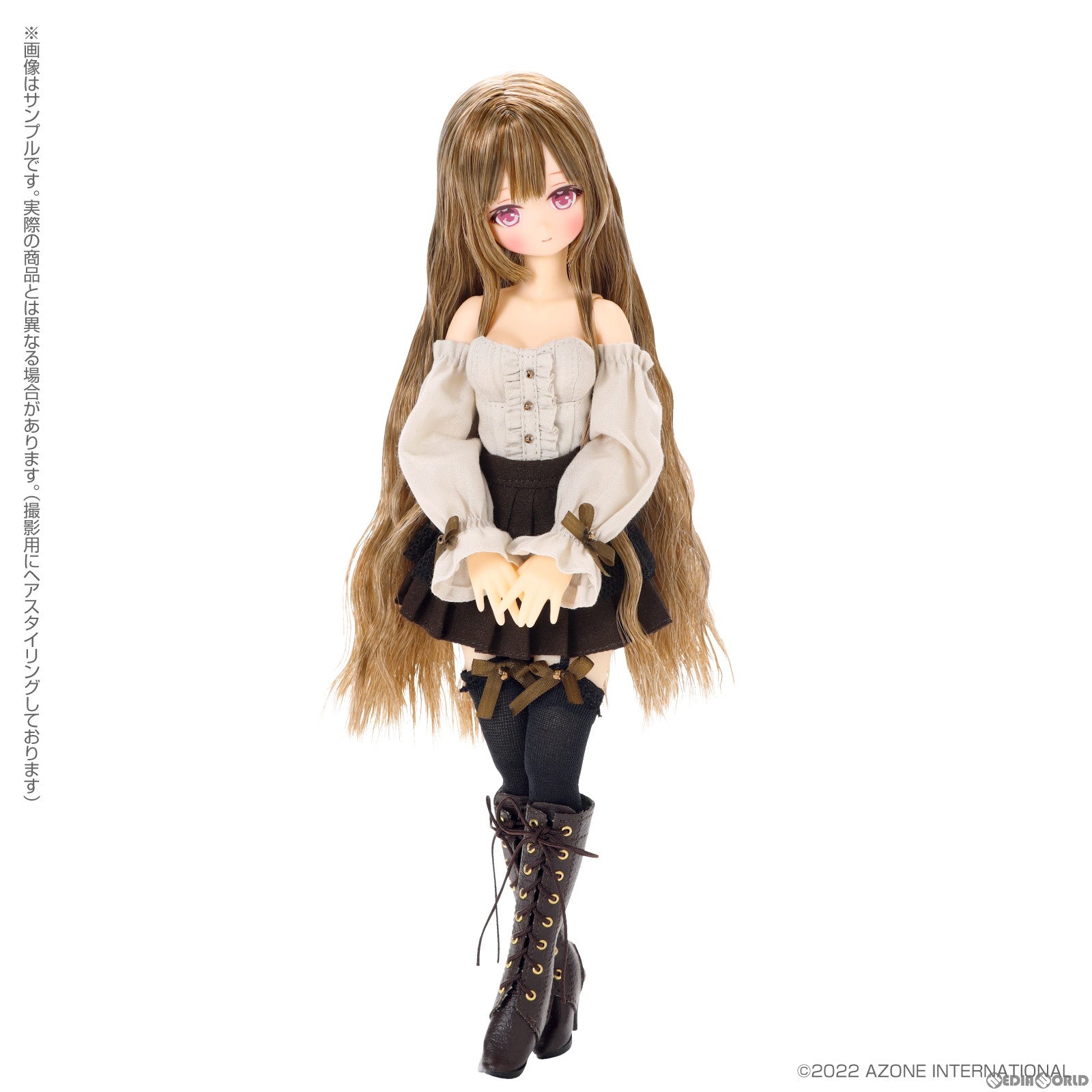 【新品即納】[DOL] Alvastaria(アルヴァスタリア) プリム〜箱入り令嬢のティータイム〜(ピンクローズver.) 1/6 完成品 ドール(POD052-PPK) アゾン(20230630)