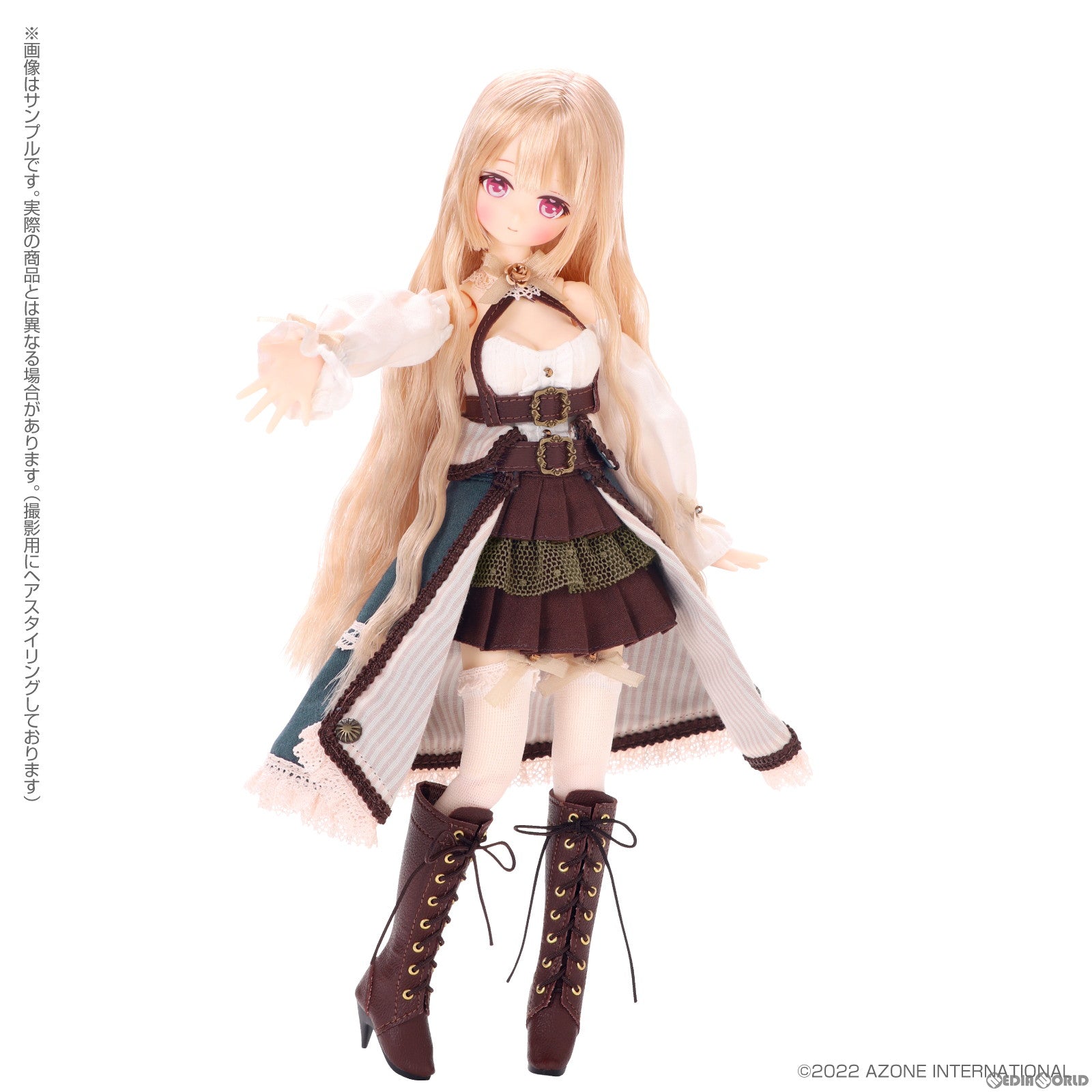 【新品即納】[DOL] Alvastaria(アルヴァスタリア) プリム〜箱入り令嬢のティータイム〜(ブロンズローズver.) 1/6 完成品 ドール(POD052-PBR) アゾン(20230630)