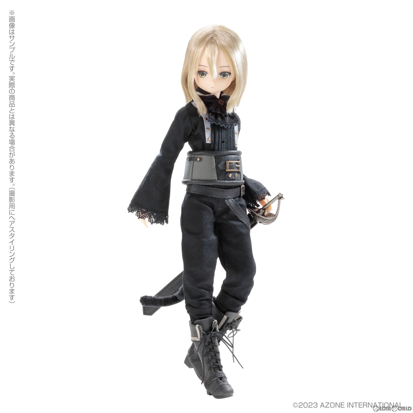 【新品即納】[DOL] Alvastaria(アルヴァスタリア) マイロ〜長靴をはいた騎士〜(黒猫ver.) 1/6 完成品 ドール(POD032-MNB) アゾン(20231029)