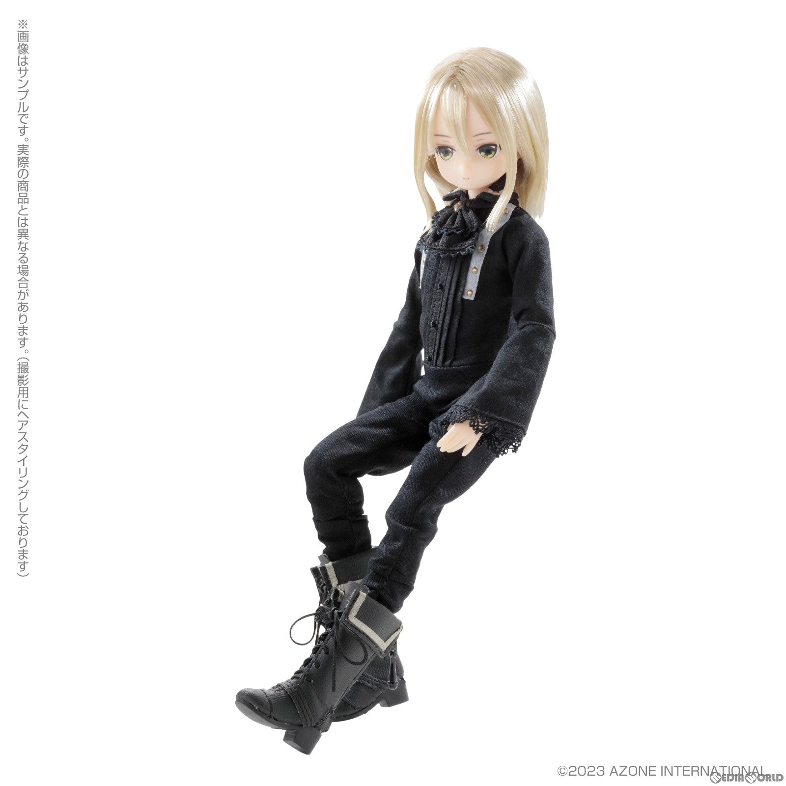 【新品即納】[DOL] Alvastaria(アルヴァスタリア) マイロ〜長靴をはいた騎士〜(黒猫ver.) 1/6 完成品 ドール(POD032-MNB) アゾン(20231029)