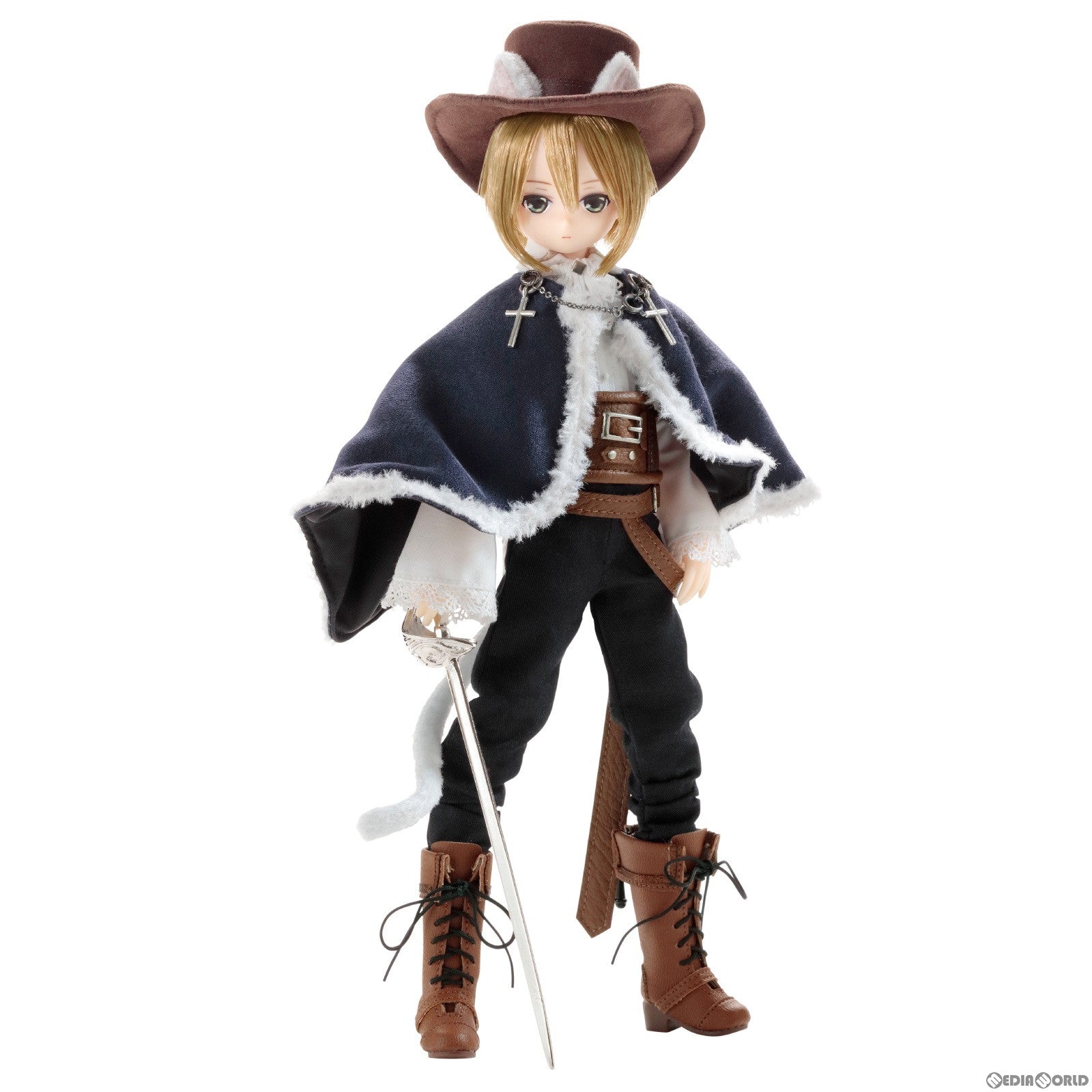 【新品即納】[DOL] Alvastaria(アルヴァスタリア) マイロ〜長靴をはいた騎士〜(白猫ver.) 1/6 完成品 ドール(POD032-MNW) アゾン(20231031)