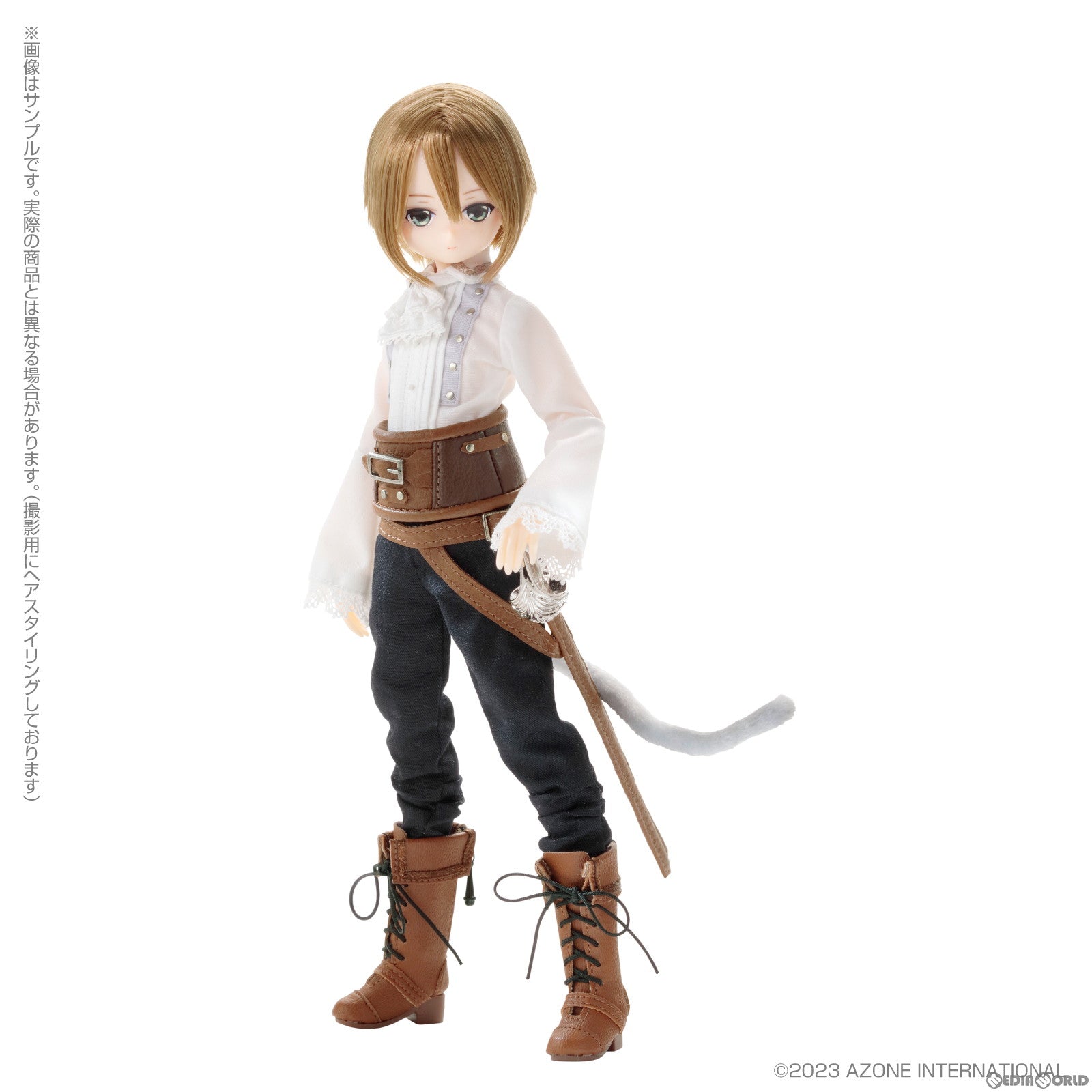 【新品即納】[DOL] Alvastaria(アルヴァスタリア) マイロ〜長靴をはいた騎士〜(白猫ver.) 1/6 完成品 ドール(POD032-MNW) アゾン(20231031)