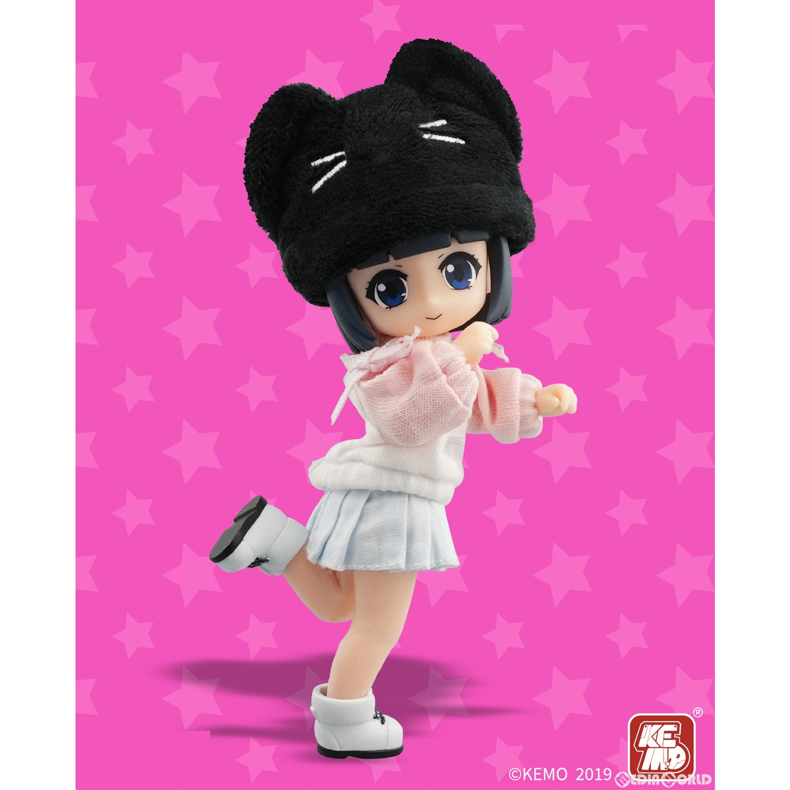 【新品即納】[DOL] KEMO XII DOLL ミーちゃん 完成品 デフォルメアクションドール KEMO(ケモ)(20250531)