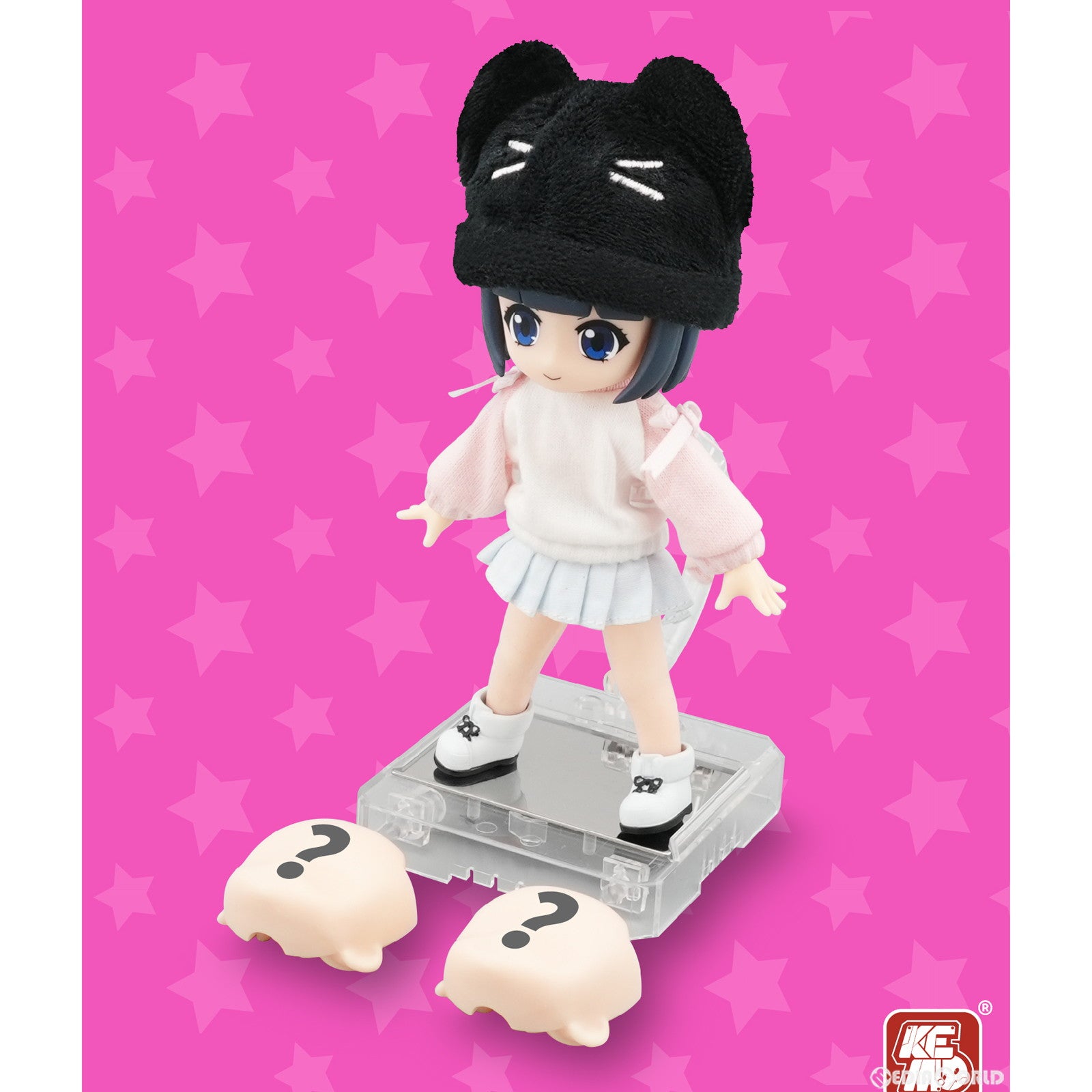 【新品即納】[DOL] KEMO XII DOLL ミーちゃん 完成品 デフォルメアクションドール KEMO(ケモ)(20250531)
