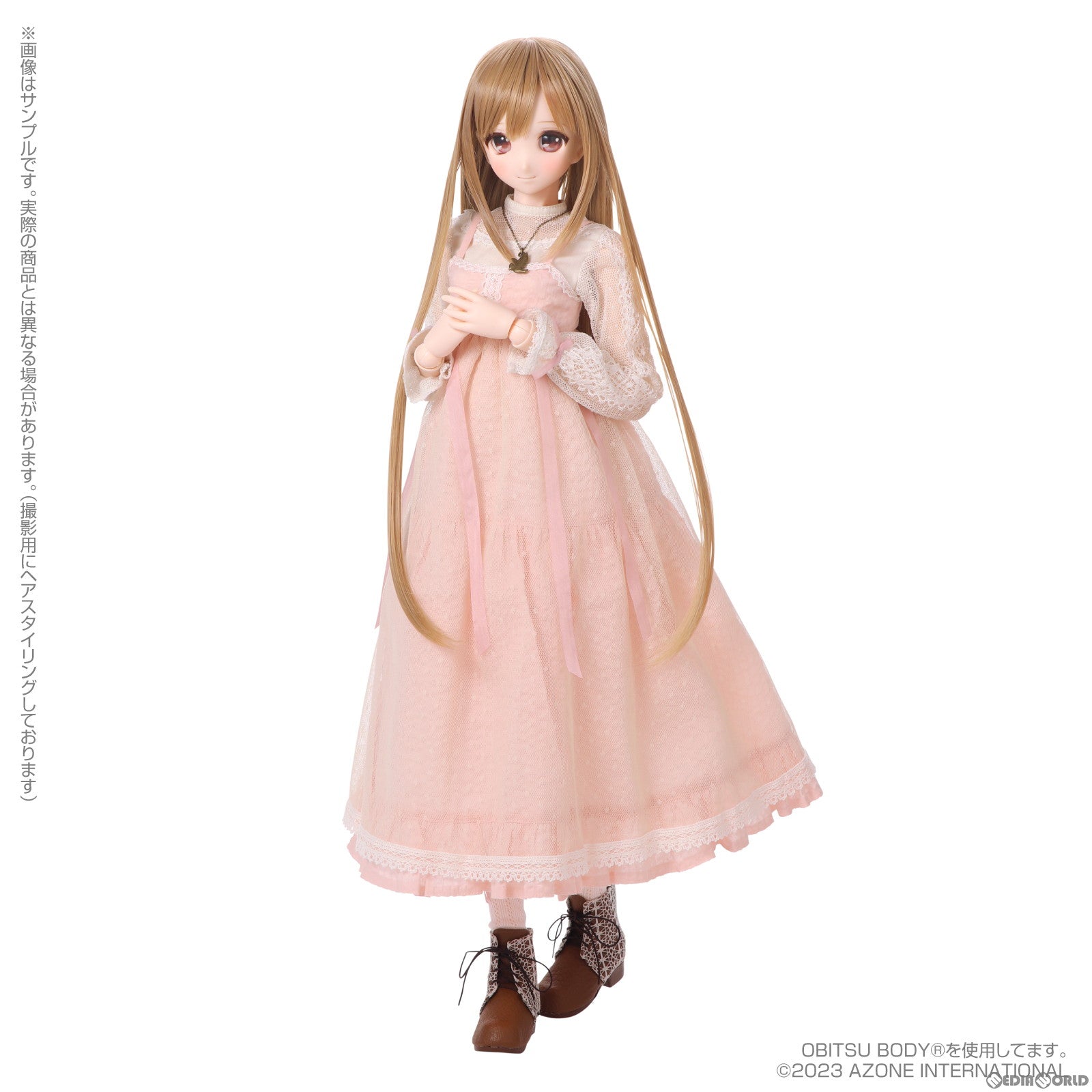 【新品即納】[DOL] Iris Collect(アイリス コレクト) ミレーネ/Mellow chirp(Pink bird ver.) 1/3 完成品 ドール(AOD521-MMP) アゾン(20230730)