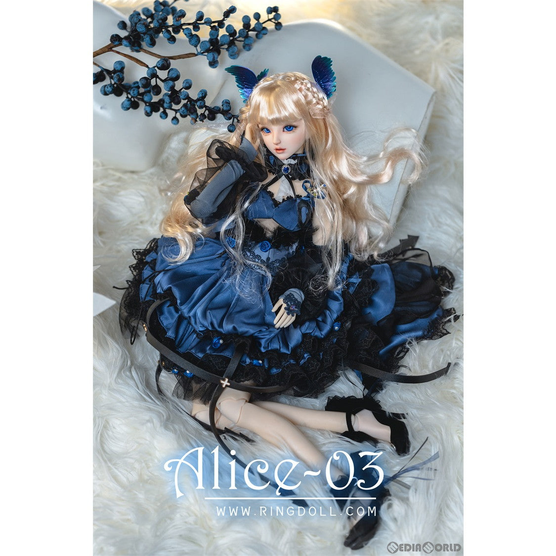 【新品即納】[DOL] アリス03 56cmボールジョイントドール(BJD) 1/3 完成品 ドール RingDoll(リングドール) (20231103)