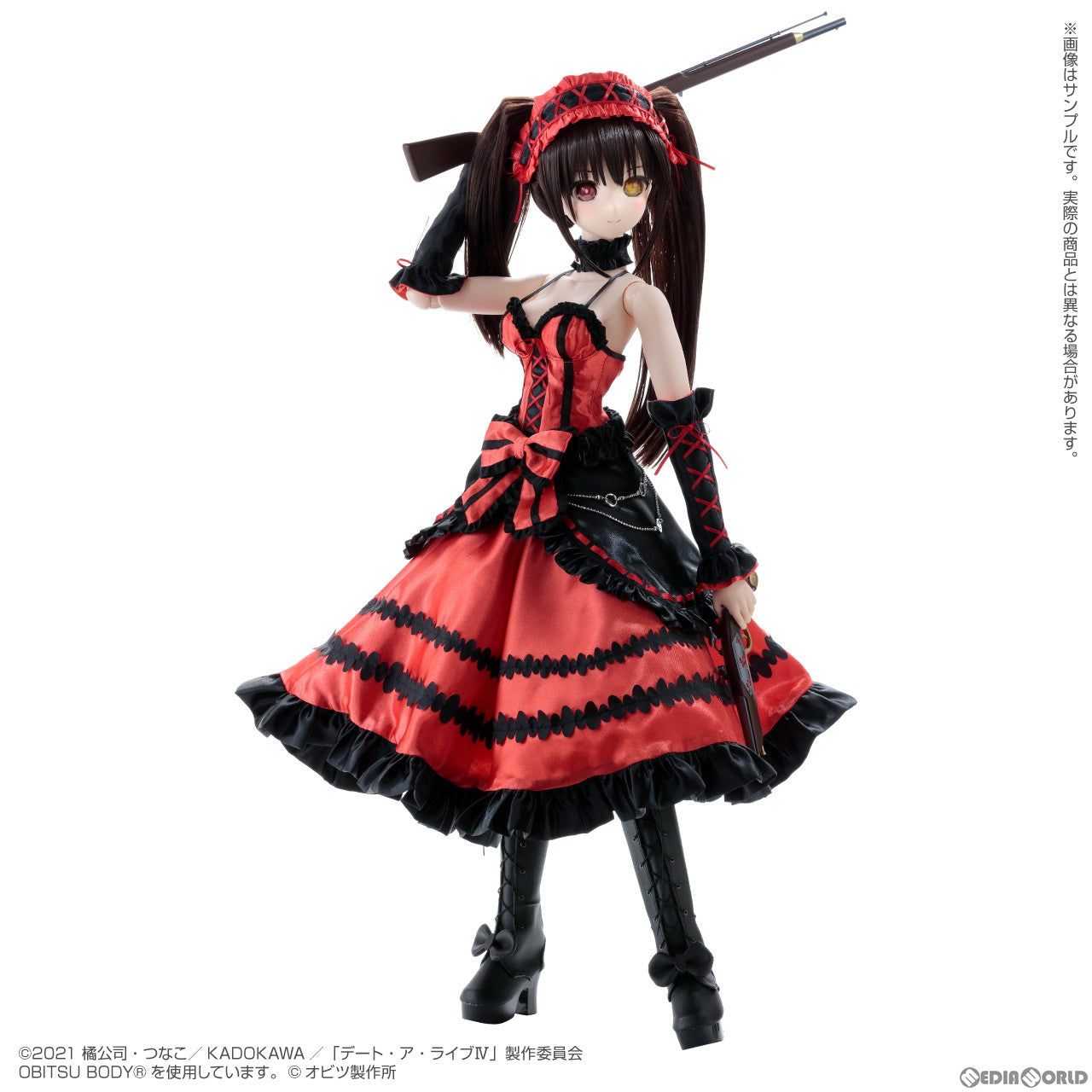 【新品即納】[DOL] アナザーリアリスティックキャラクターズ 024 時崎狂三(ときさきくるみ) デート・ア・ライブIV 1/3 完成品 ドール(ARC024-TSK) アゾン(20231001)