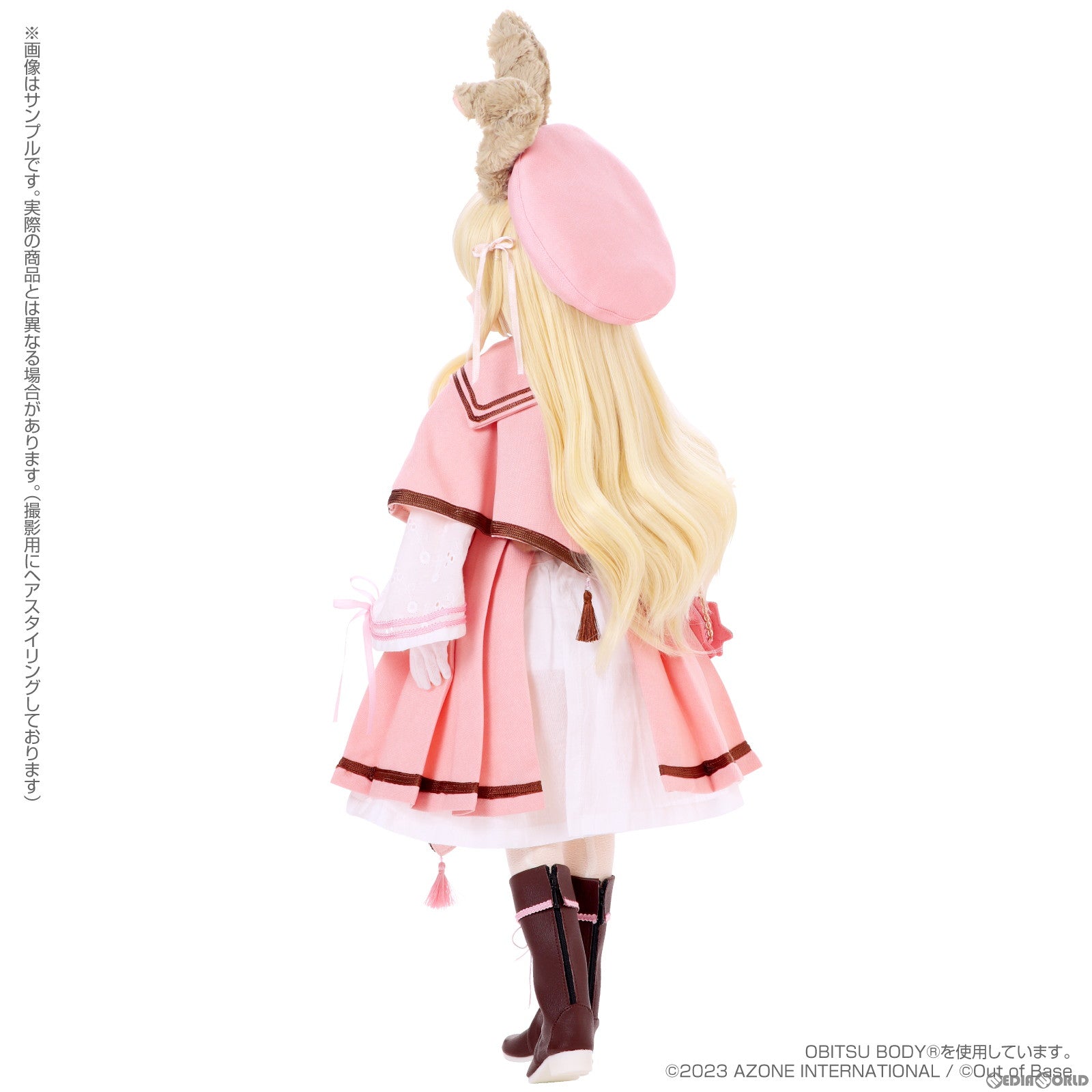 【新品即納】[DOL] stj × Iris Collect petit(アイリス コレクト プチ) うらら〜Fluffy strawberry bunny〜いちごちょこver. 1/3 完成品 ドール(AOD525-UBC) アゾン(20231022)
