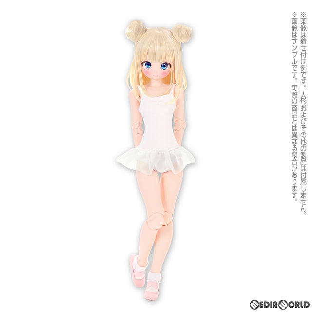 【新品即納】[DOL] 1/3スケール用 45 バレエのレッスンset ホワイト ドール用衣装(FFC038-WHT) アゾン(20240128)