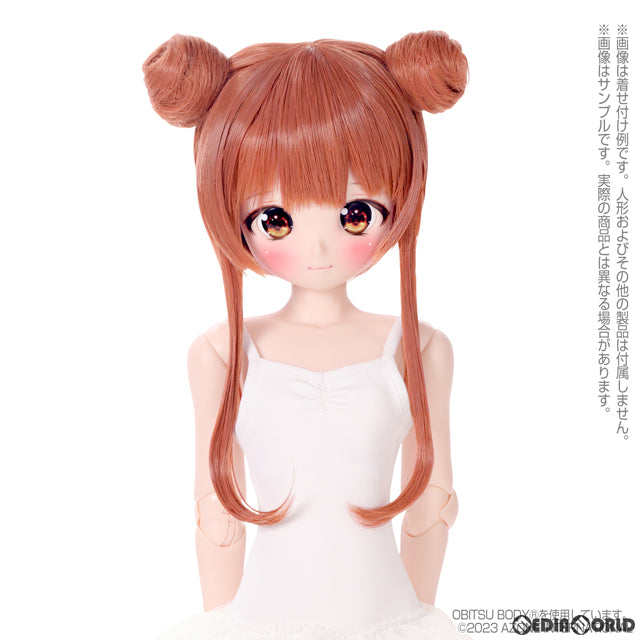【新品即納】[DOL] 1/3スケール用 Beshine ウィッグオプション お団子バンスset ストロベリーブラウン ドール用ウィッグ(AOW039-SBR) アゾン(20240128)