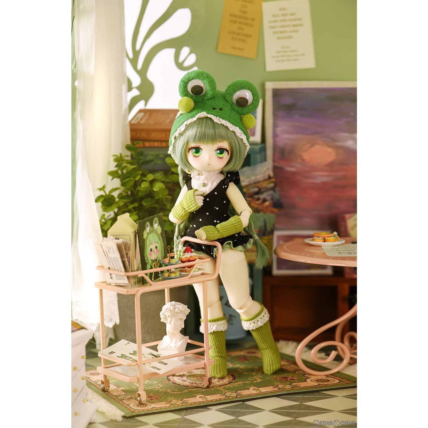 【中古即納】[DOL] 新生造物 小青呱(カエル) フルセット 1/6 完成品 MJDドール TinyFox(タイニーフォックス)(20231031)