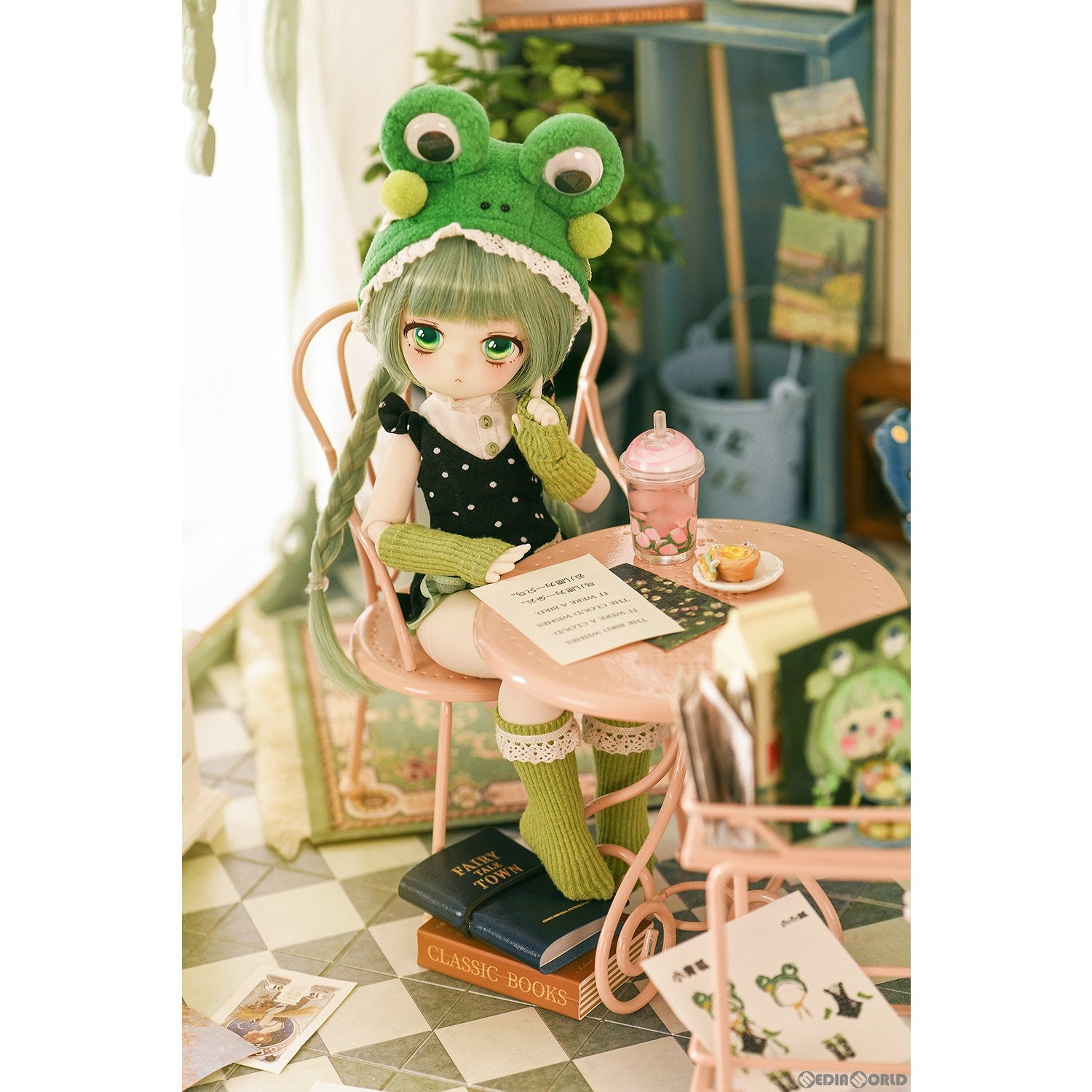 【中古即納】[DOL] 新生造物 小青呱(カエル) フルセット 1/6 完成品 MJDドール TinyFox(タイニーフォックス)(20231031)
