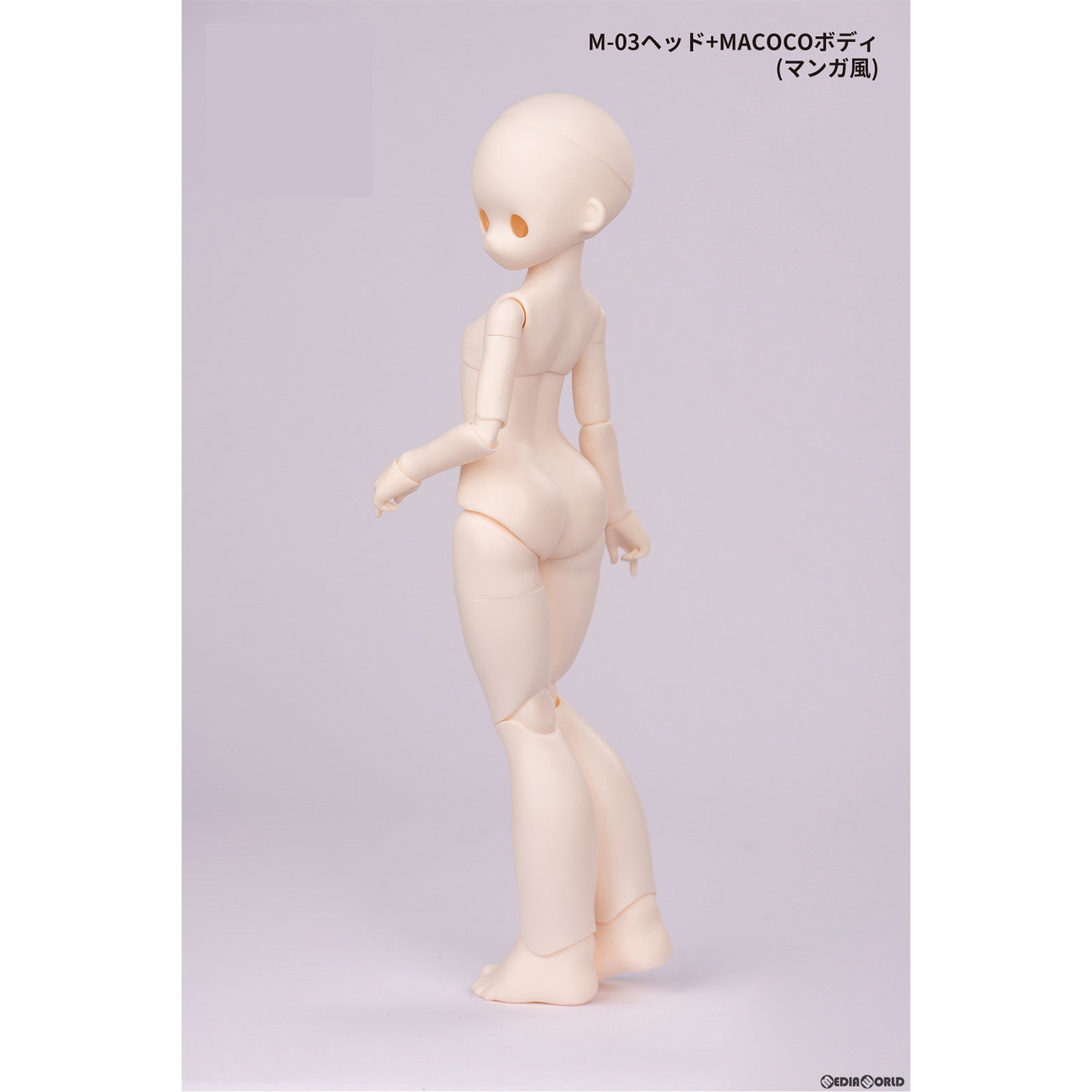 【新品即納】[DOL] MACOCOシリーズ M-03 ヘッド+ボディセット マンガ風+スリム風手足セット付き ドールカスタマイズ用 1/4 ドール用素体 TinyFox(タイニーフォックス) (20231031)