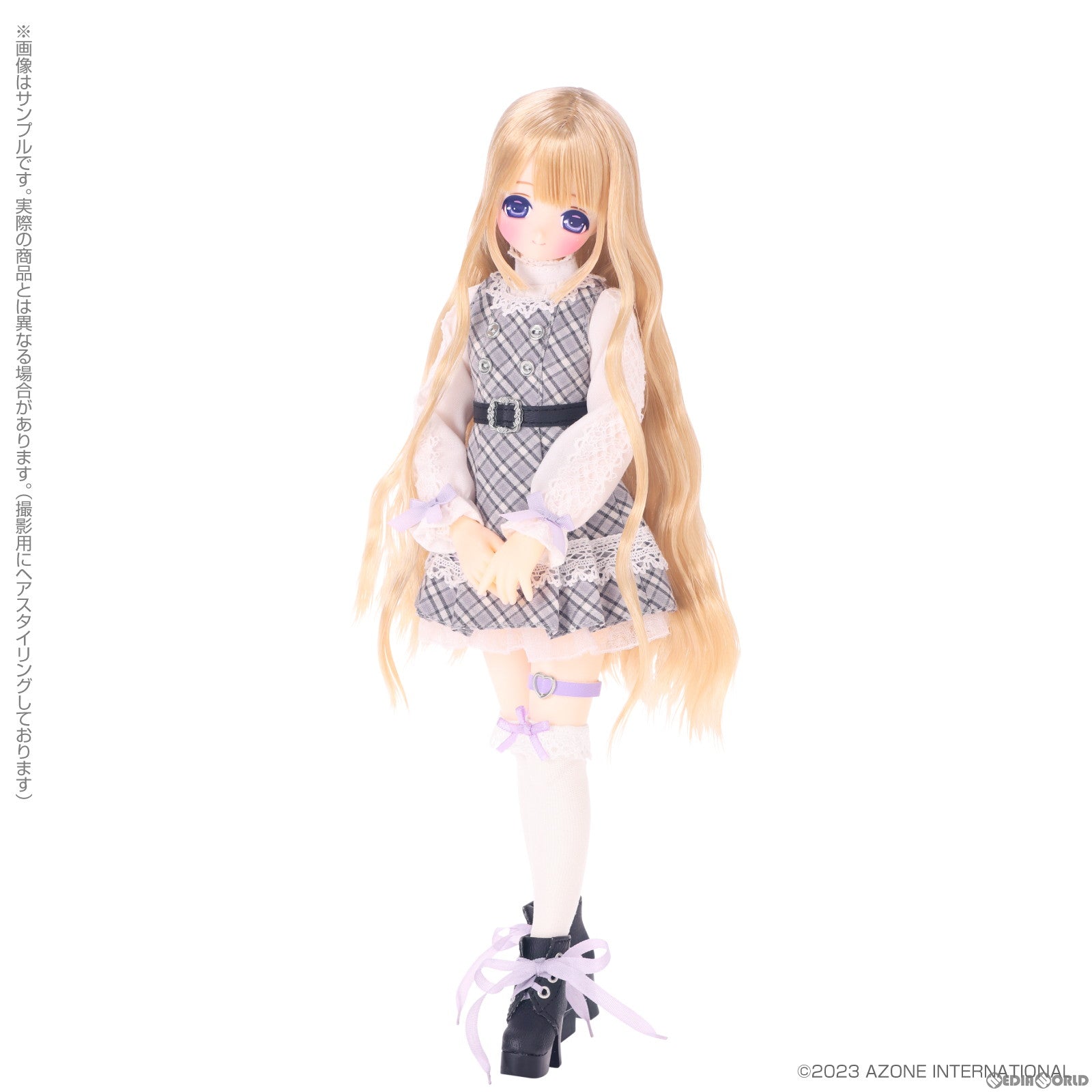 【新品即納】[DOL]えっくす☆きゅーと 15thシリーズ Melty☆Cute/Romantic Mode Miu(みう)(Moonlit girl ver.) 1/6 完成品 ドール(POD005-RMM) アゾン(20240329)