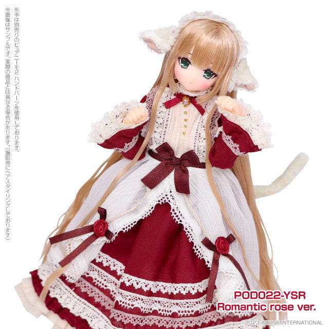 【新品即納】[DOL] サアラズ ア・ラ・モード YUZUHA(ゆずは) /〜meow×meow a・la・mode〜Secret Story(Romantic rose ver.) 1/6 完成品 ドール(POD022-YSR) アゾン(20240721)
